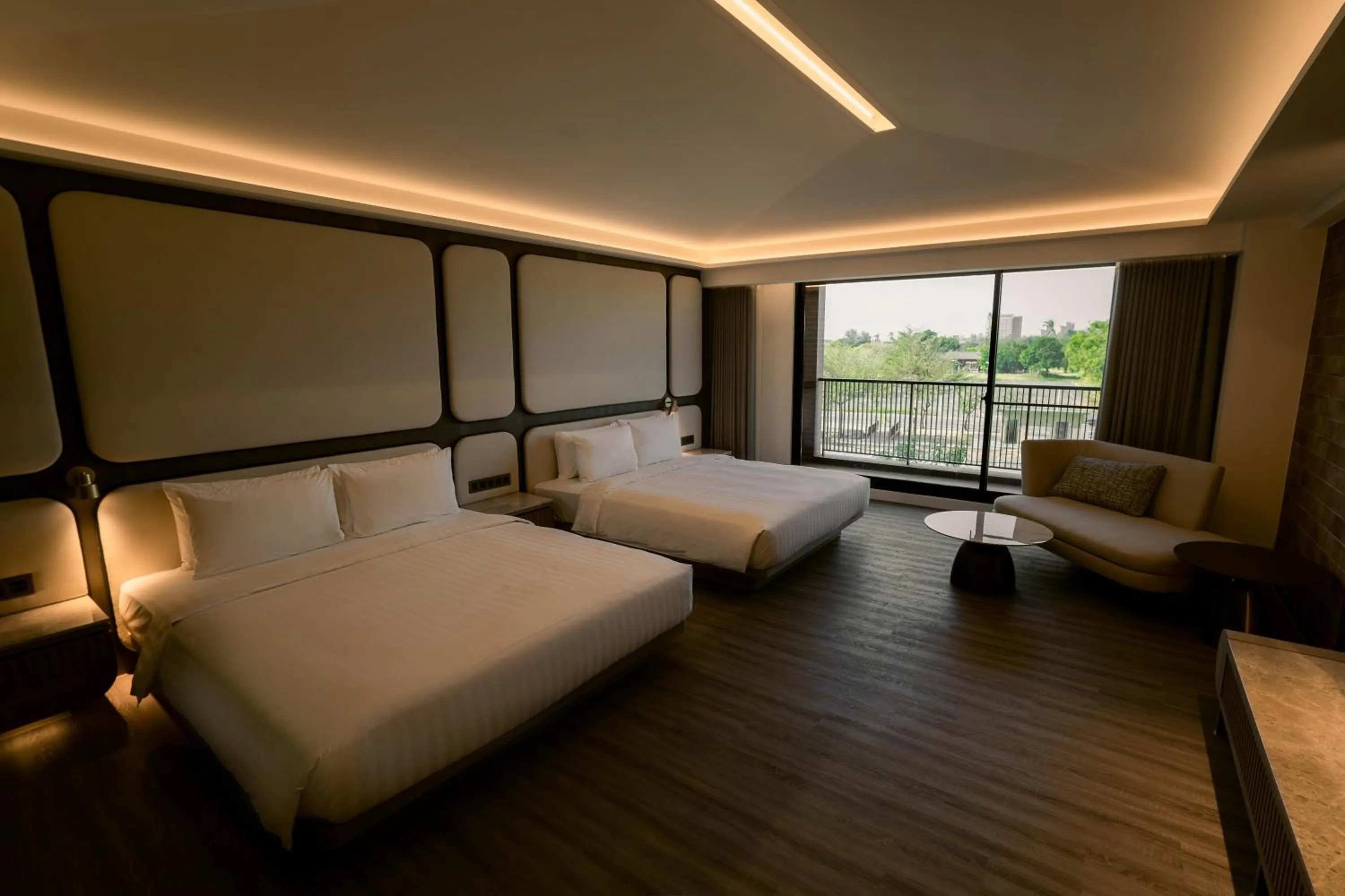 Photo of the whole room, Bed in XIUXI Anping Hotel