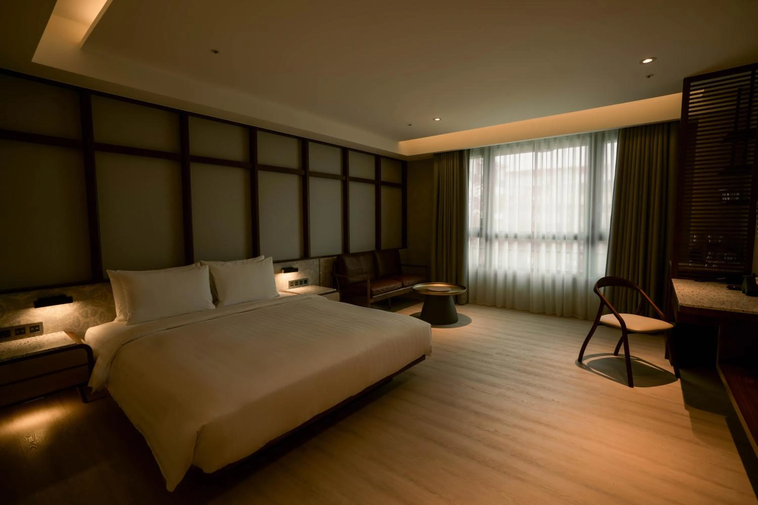 Living room, Bed in XIUXI Anping Hotel