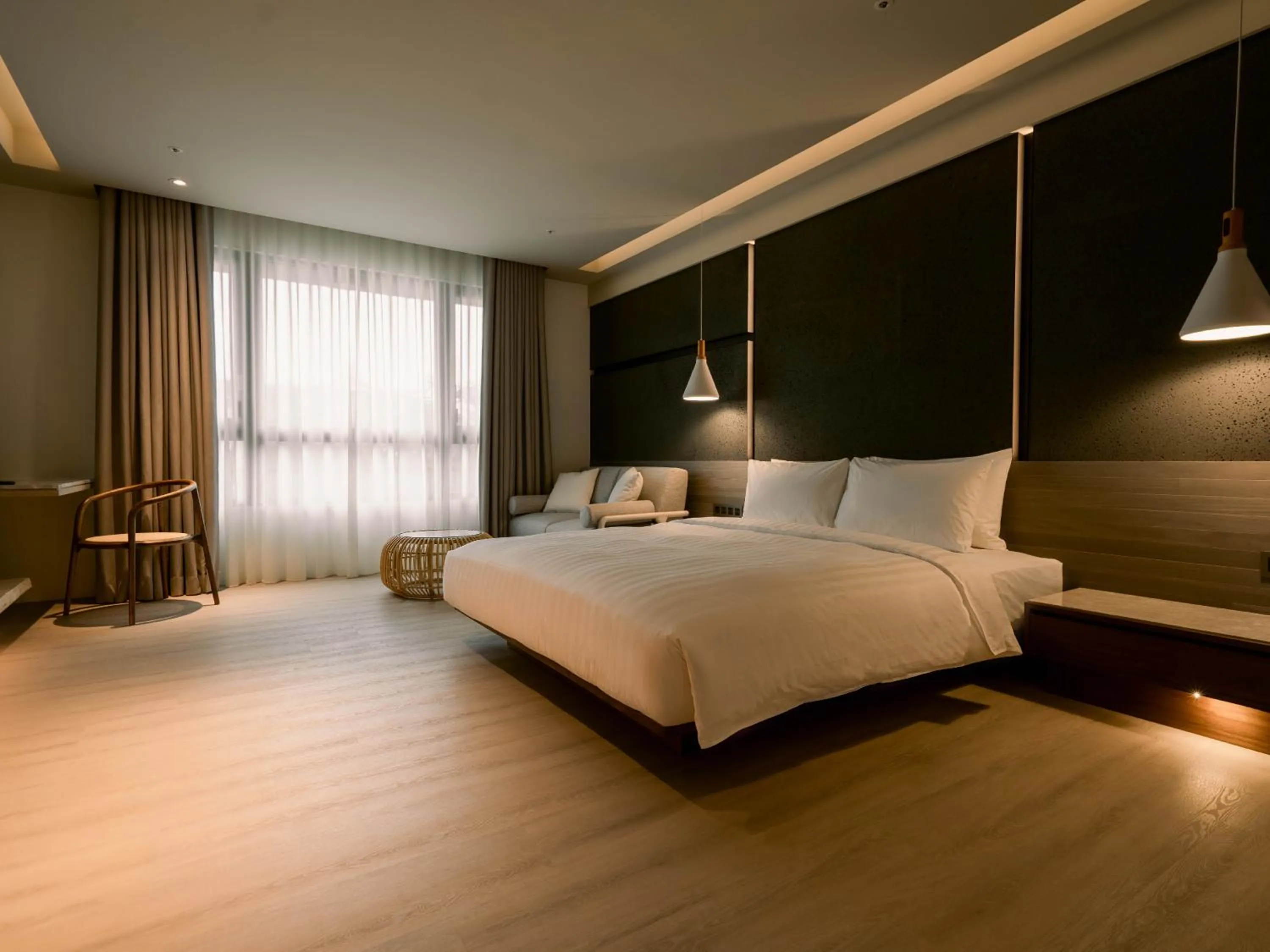 Photo of the whole room, Bed in XIUXI Anping Hotel