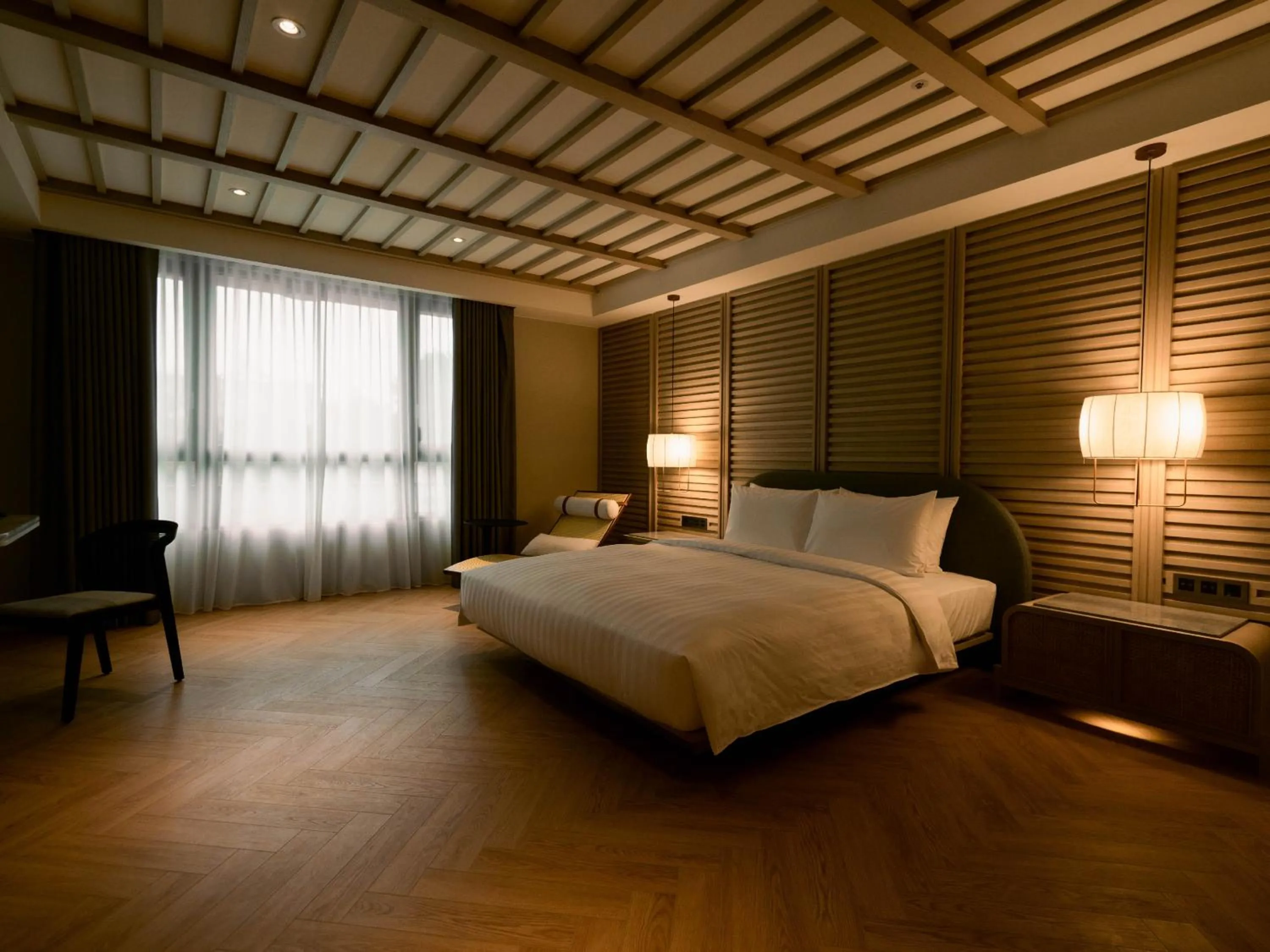 Photo of the whole room, Bed in XIUXI Anping Hotel