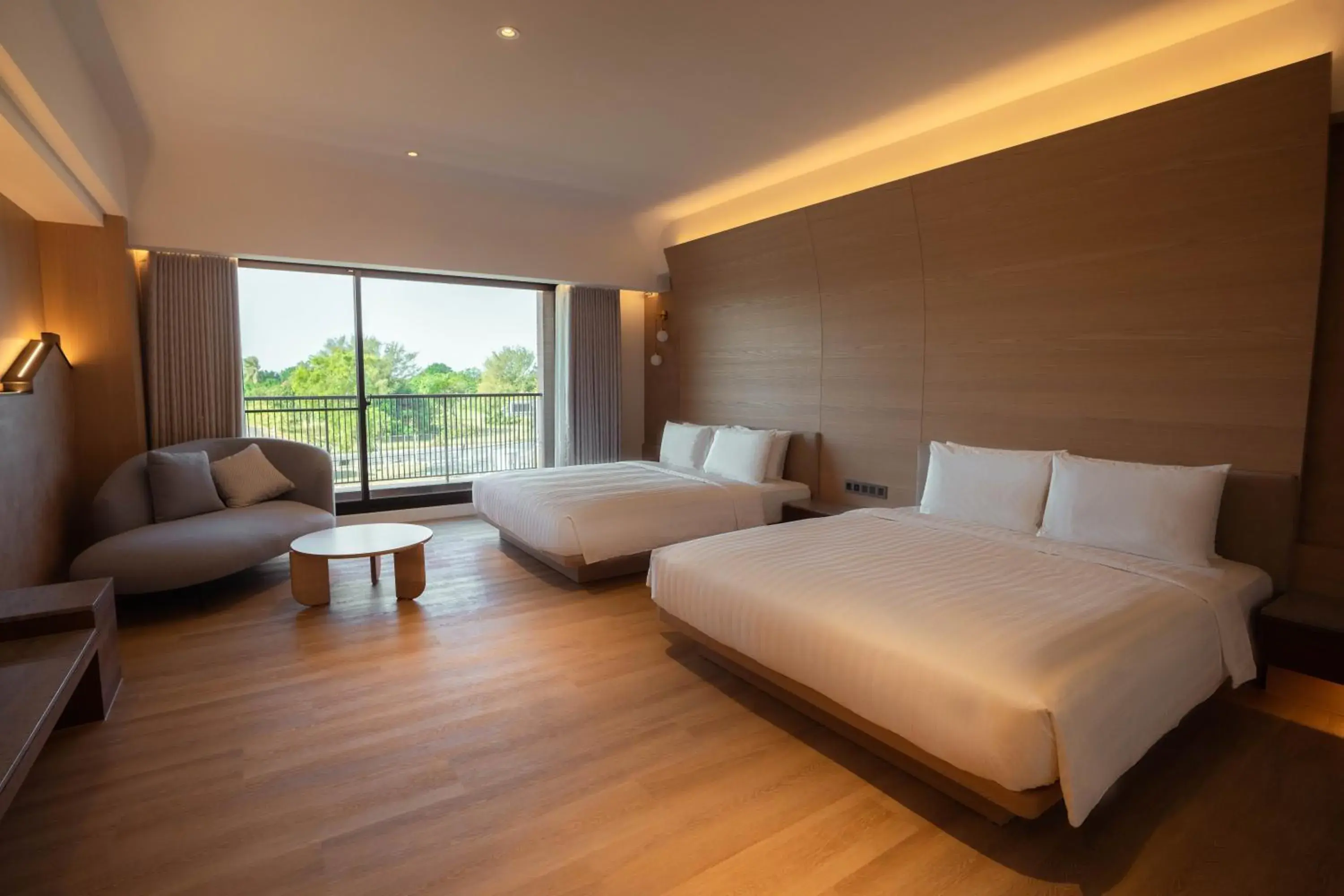 Quadruple Room with Balcony in XIUXI Anping Hotel Quadruple Room with Balcony in XIUXI Anping Hotel