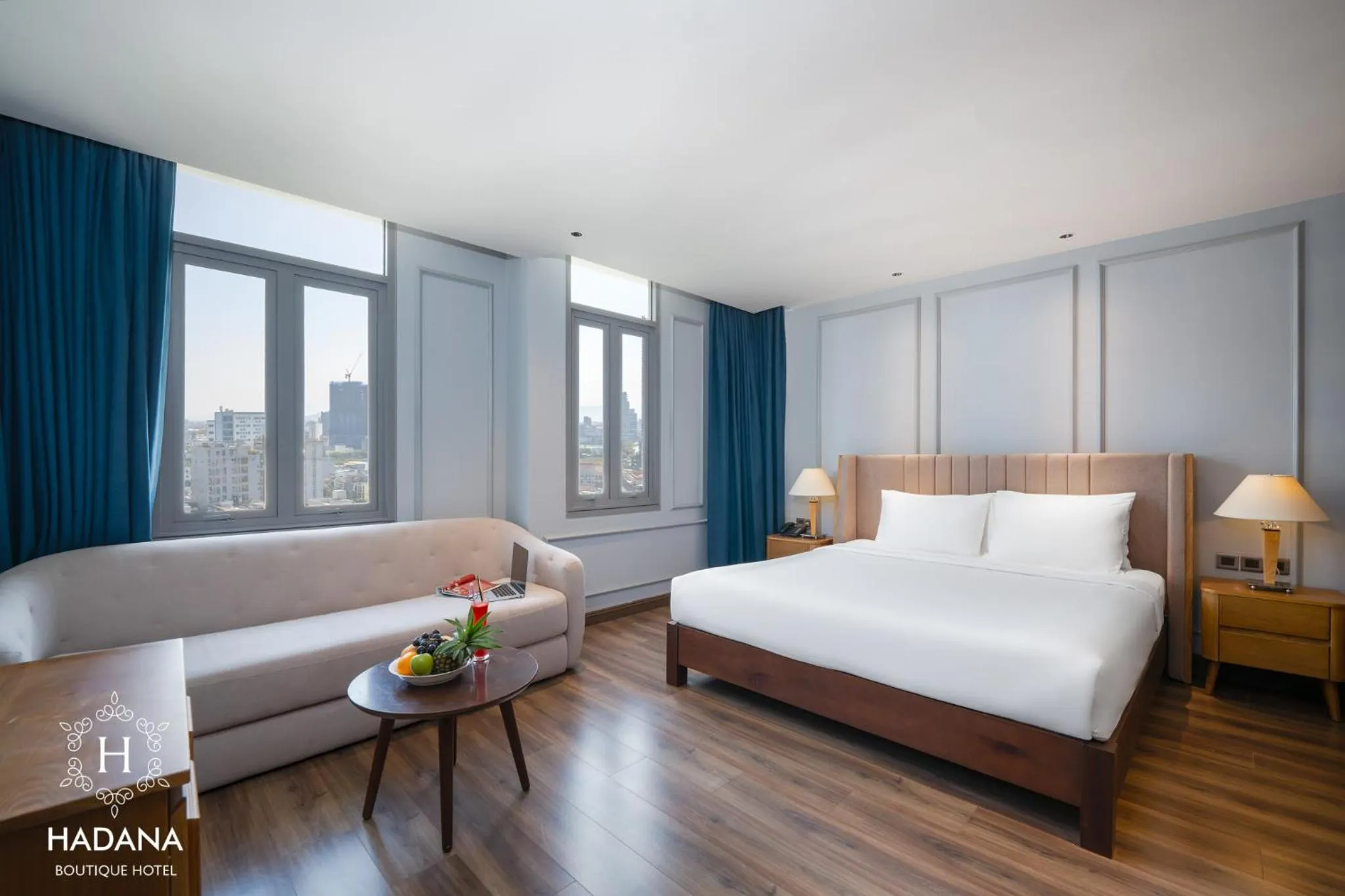 Bed in Hadana Boutique Hotel Danang