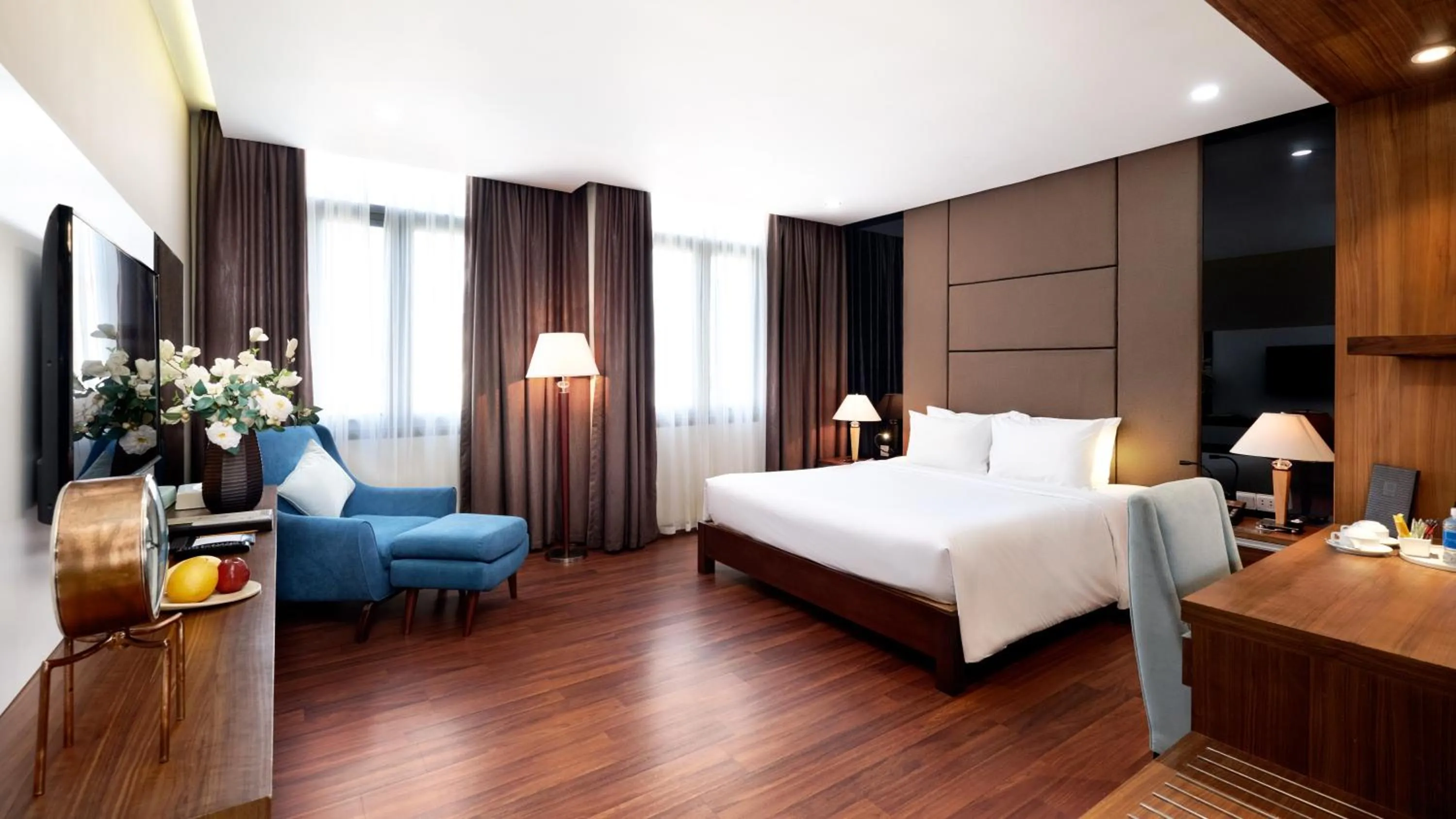 Bed in Hadana Boutique Hotel Danang