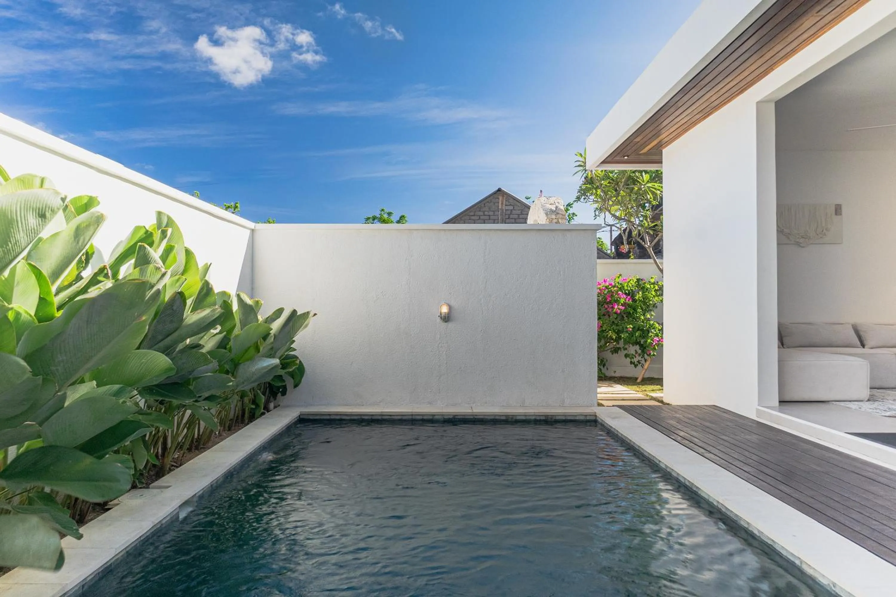 Pool view in Nakuh Studio Villa