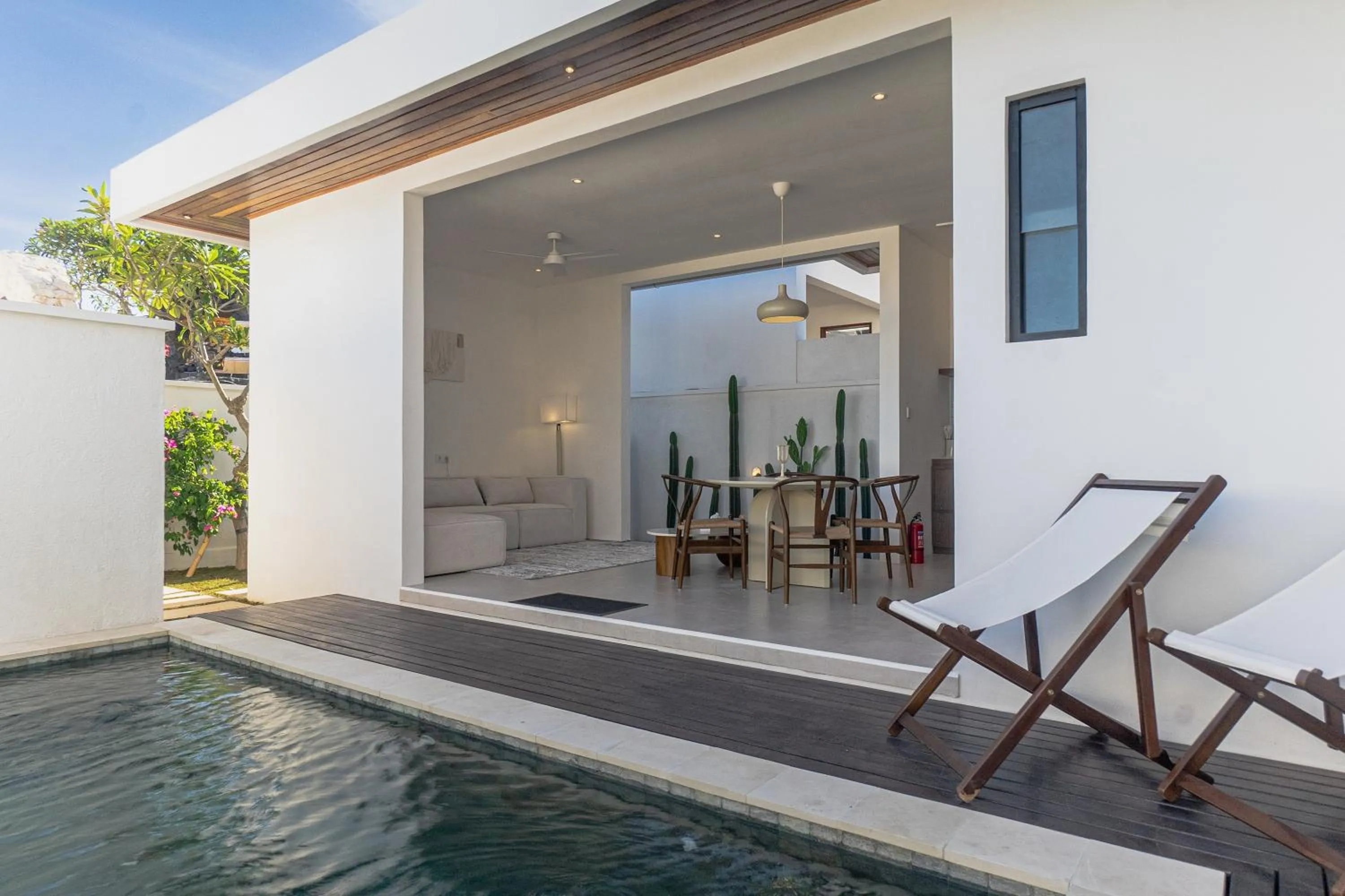 Pool view in Nakuh Studio Villa