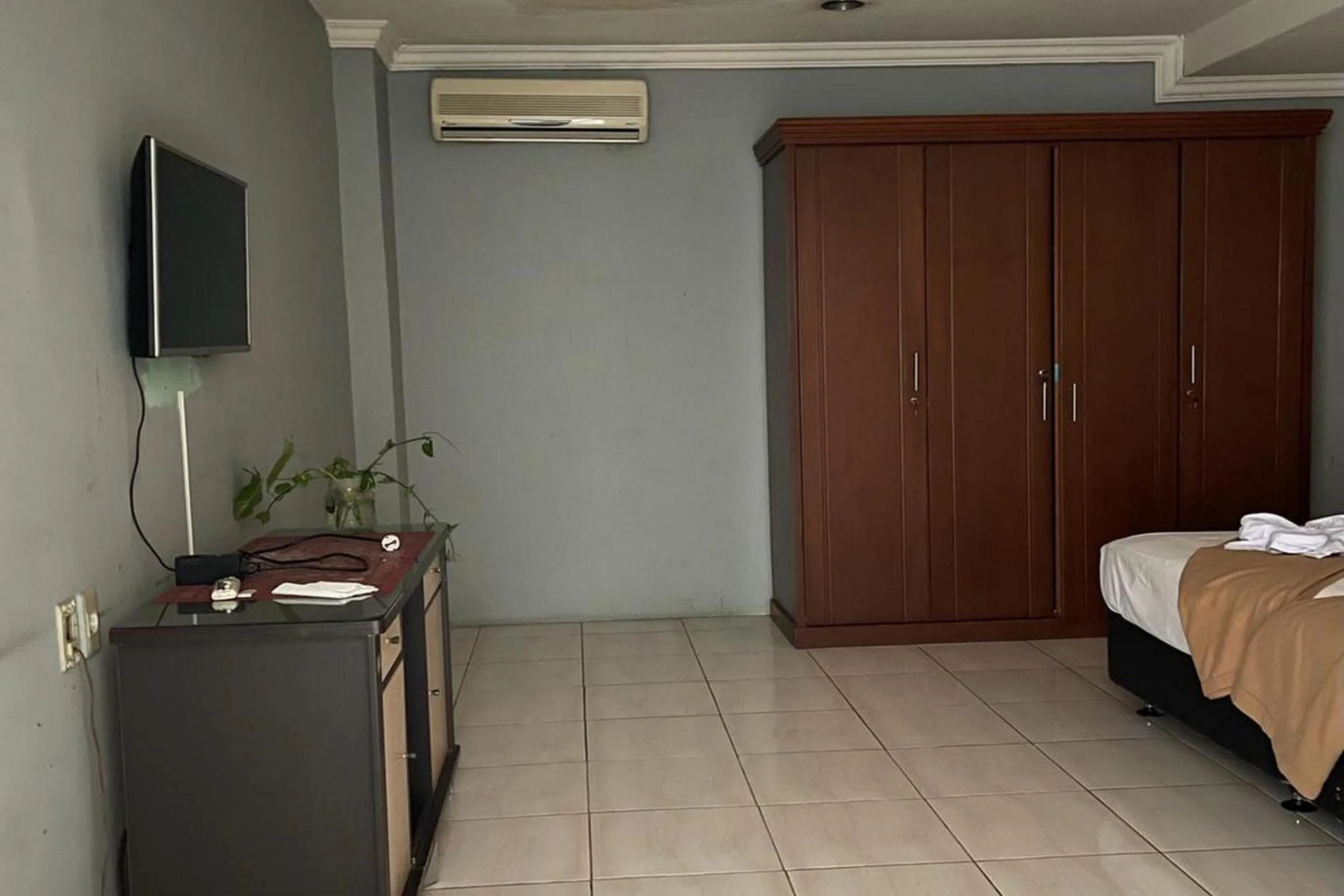 Bedroom in Hotel O Saril Riverside HomestayNearLapangan Musara Alun