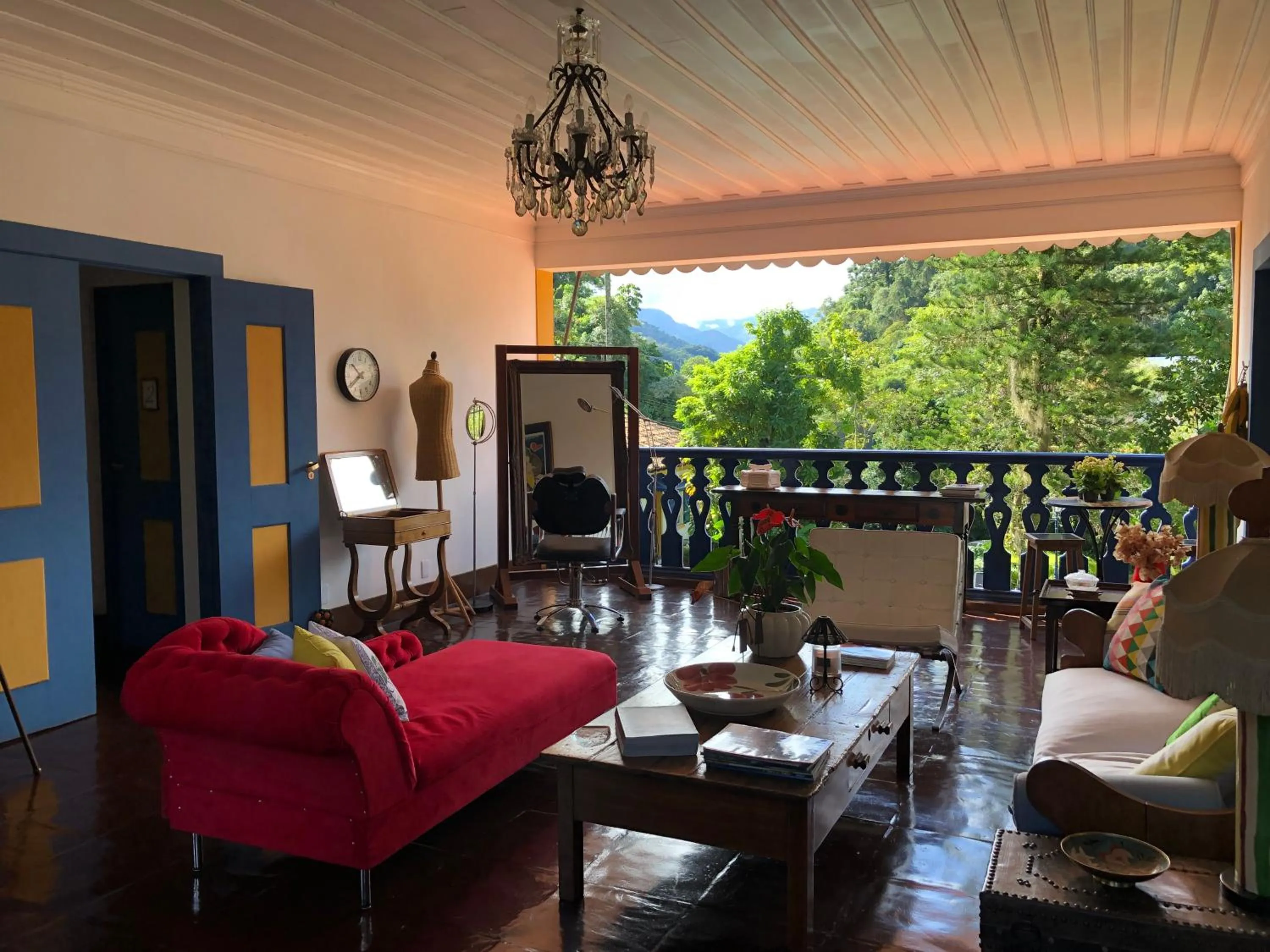 Living room in Pousada Vila Brasil