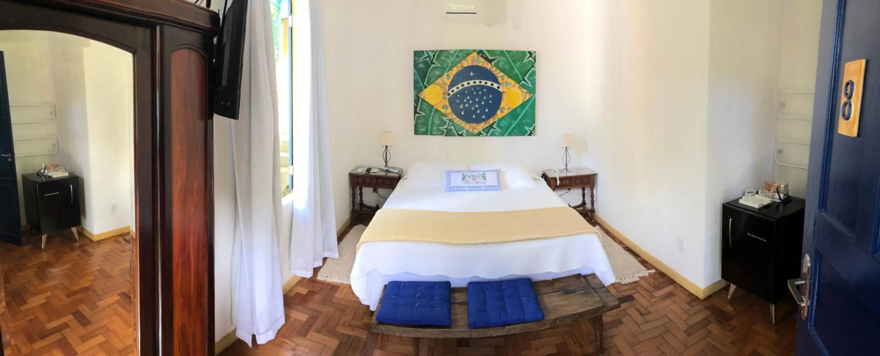 Photo of the whole room, Bed in Pousada Vila Brasil