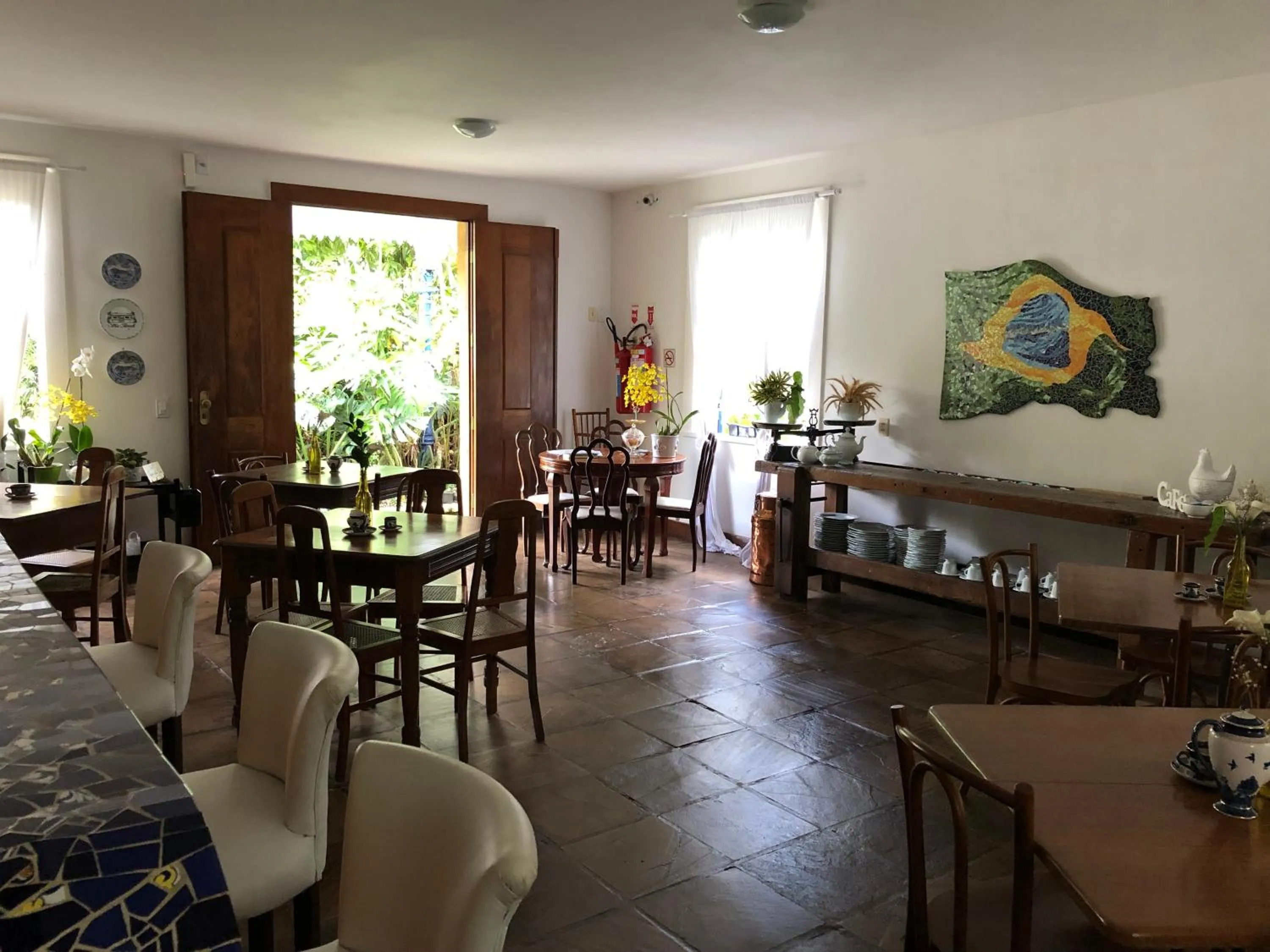 Coffee/tea facilities in Pousada Vila Brasil