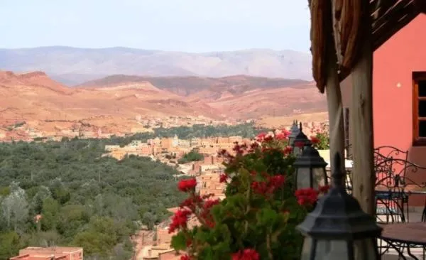 Garden view in Hotel Almanader