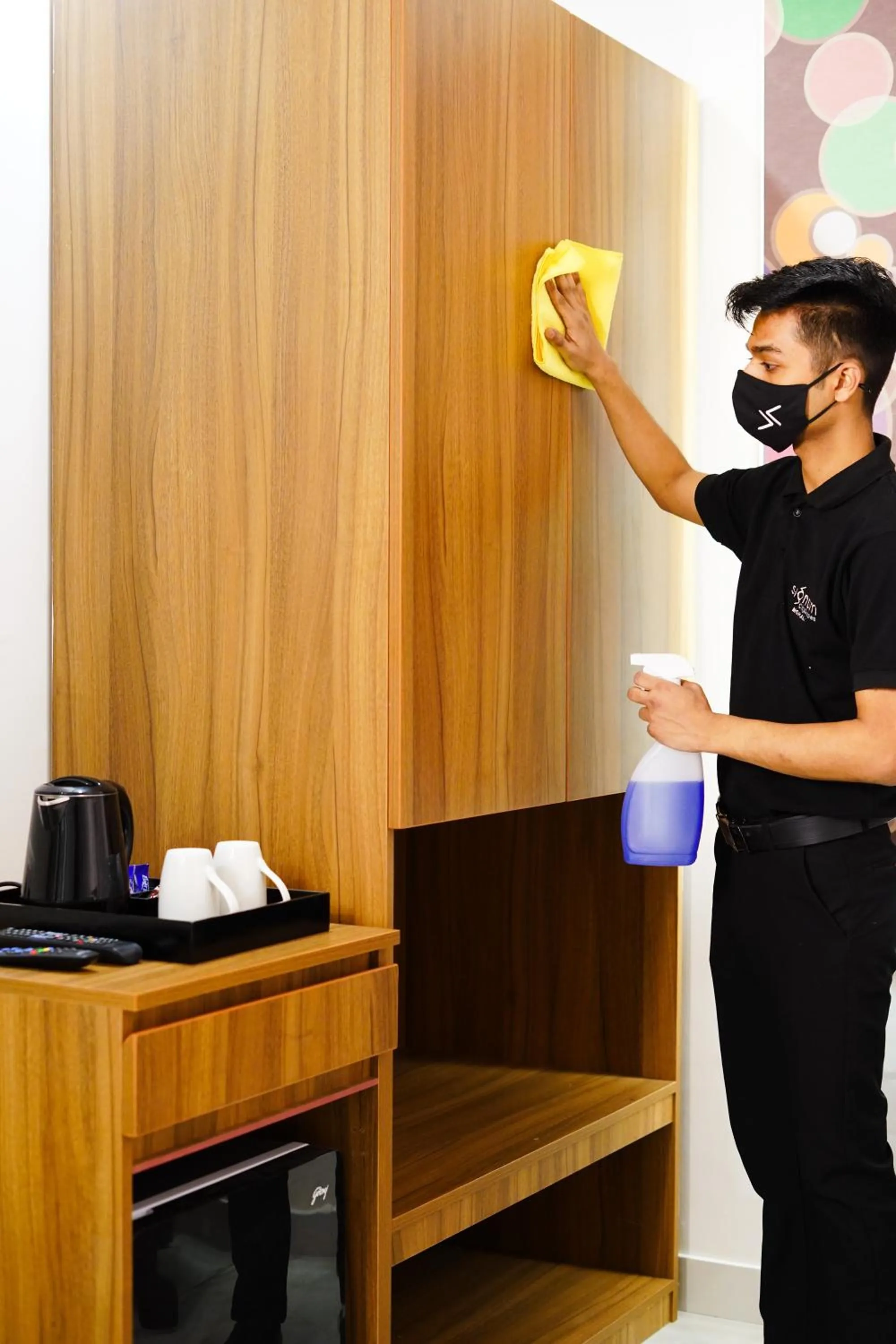 wardrobe in Hotel Northwind Mohali