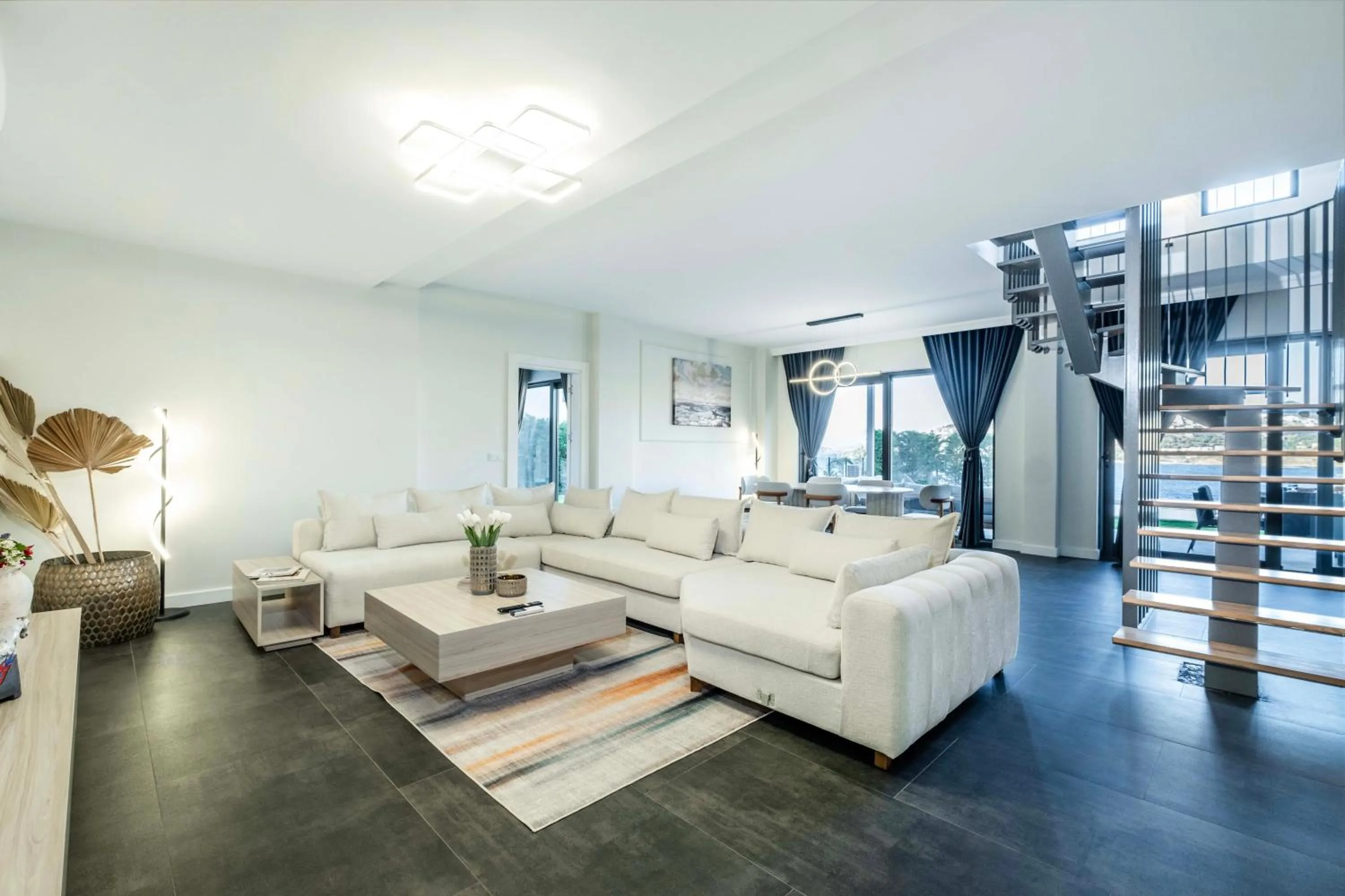 Living room in Bovilla Hotel Salt Yalıkavak