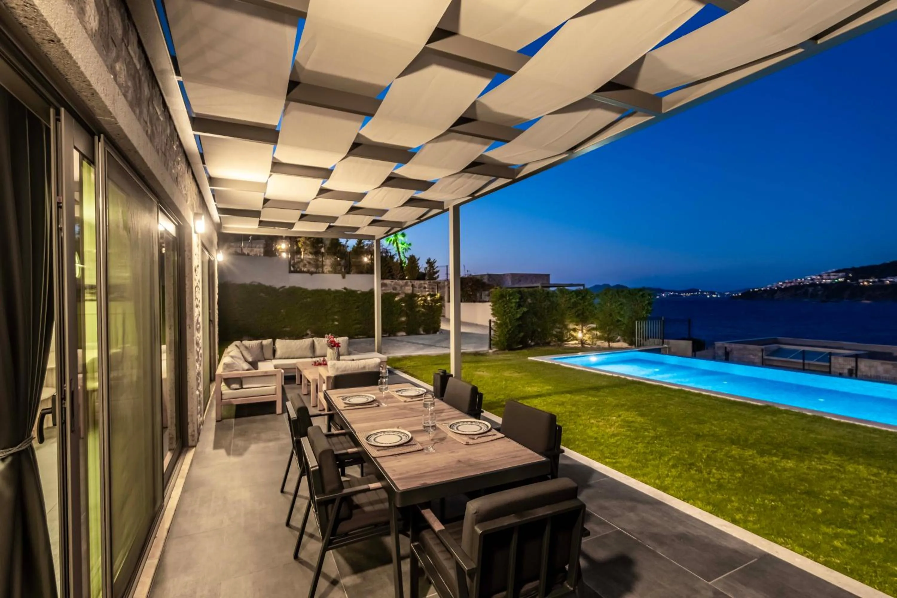 Seating area in Bovilla Hotel Salt Yalıkavak