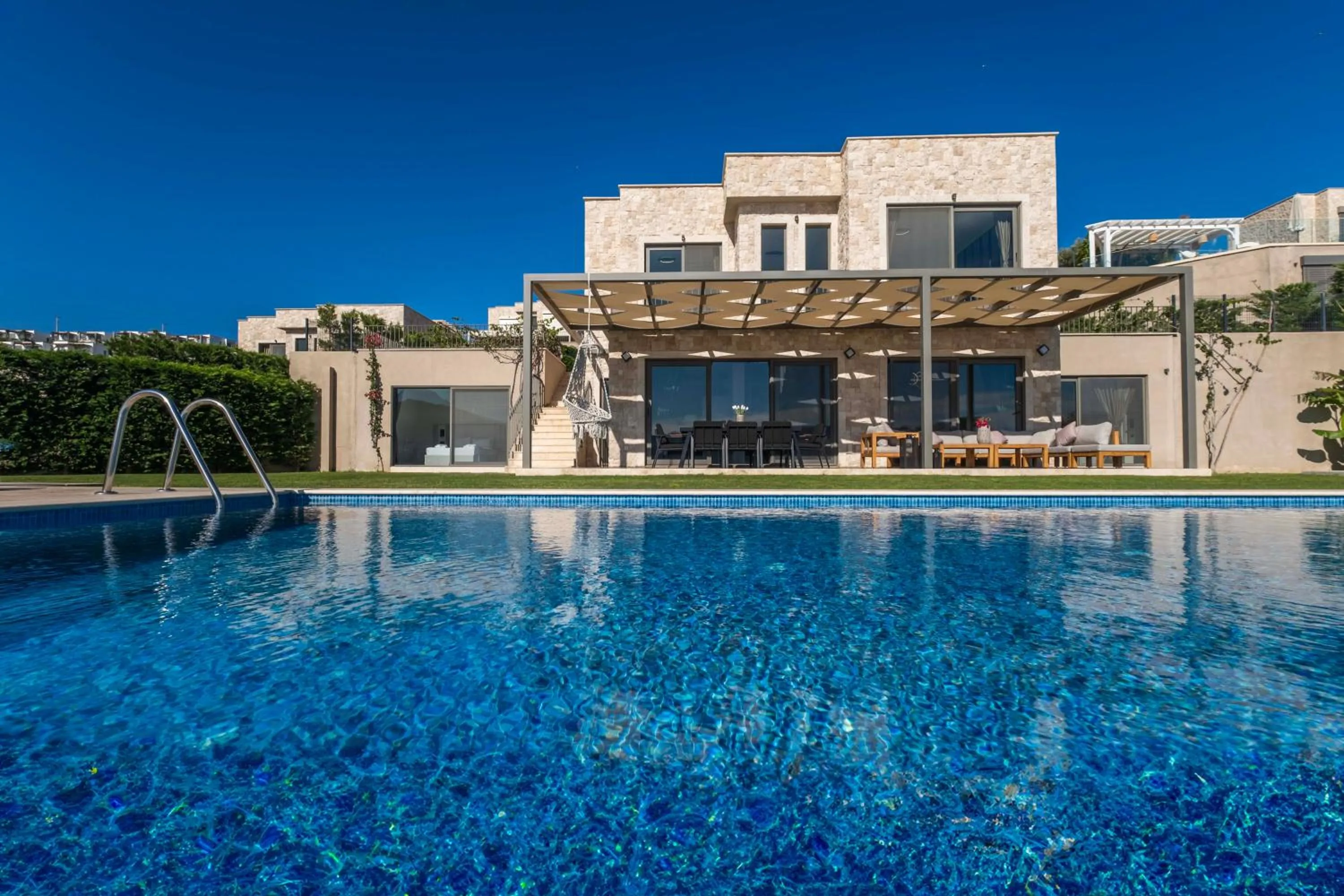 Pool view in Bovilla Hotel Salt Yalıkavak