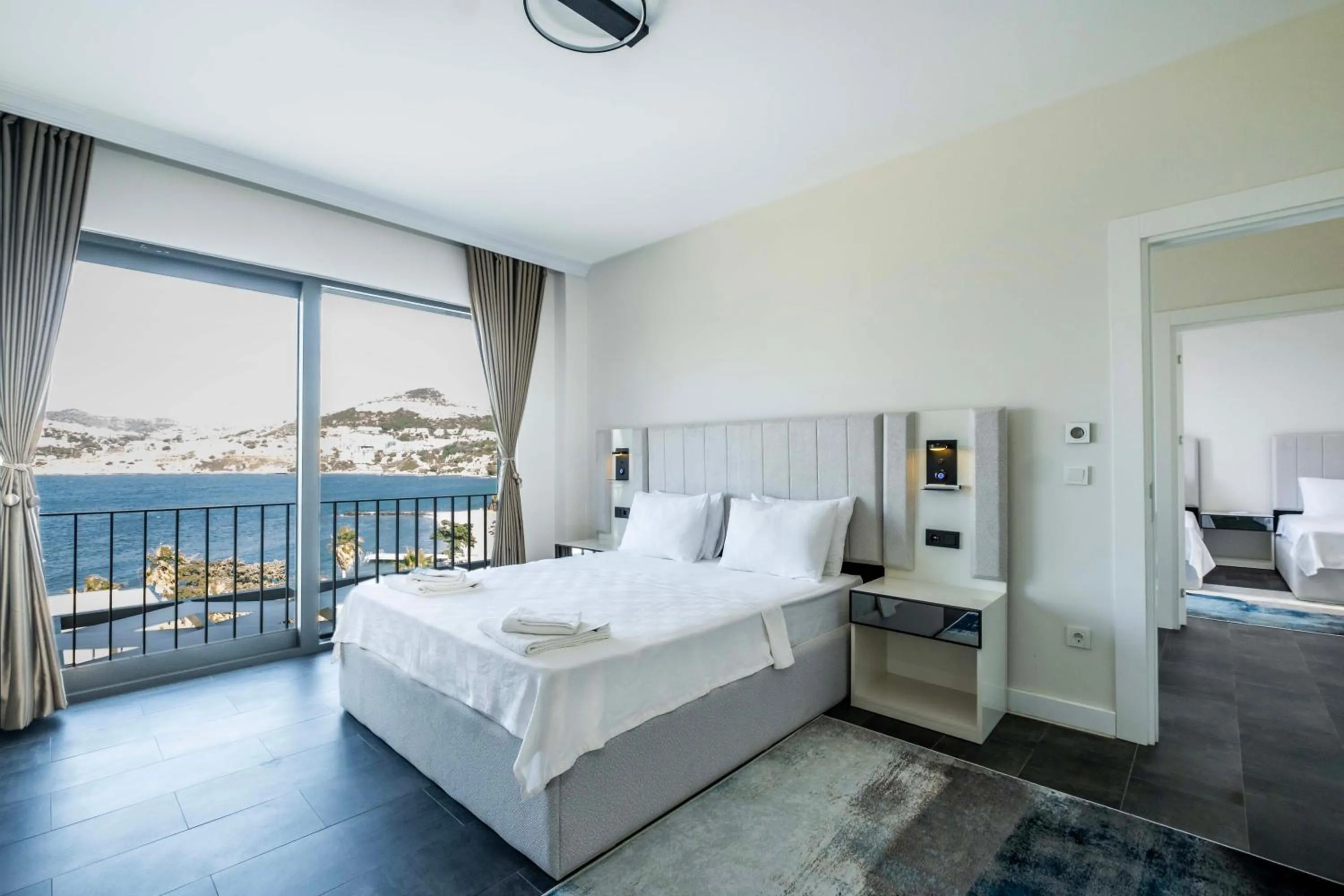 Bedroom, Bed in Bovilla Hotel Salt Yalıkavak