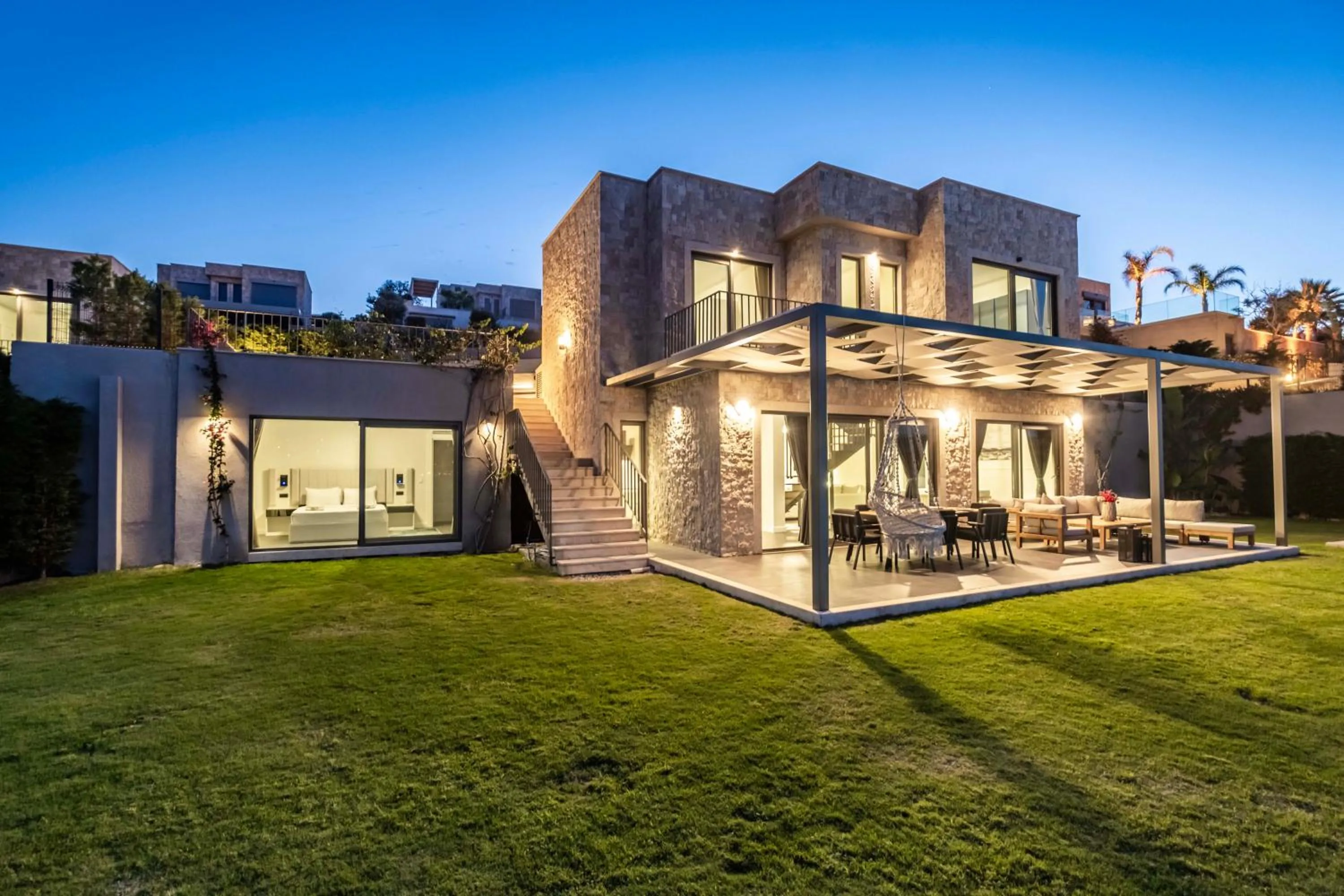 Garden in Bovilla Hotel Salt Yalıkavak