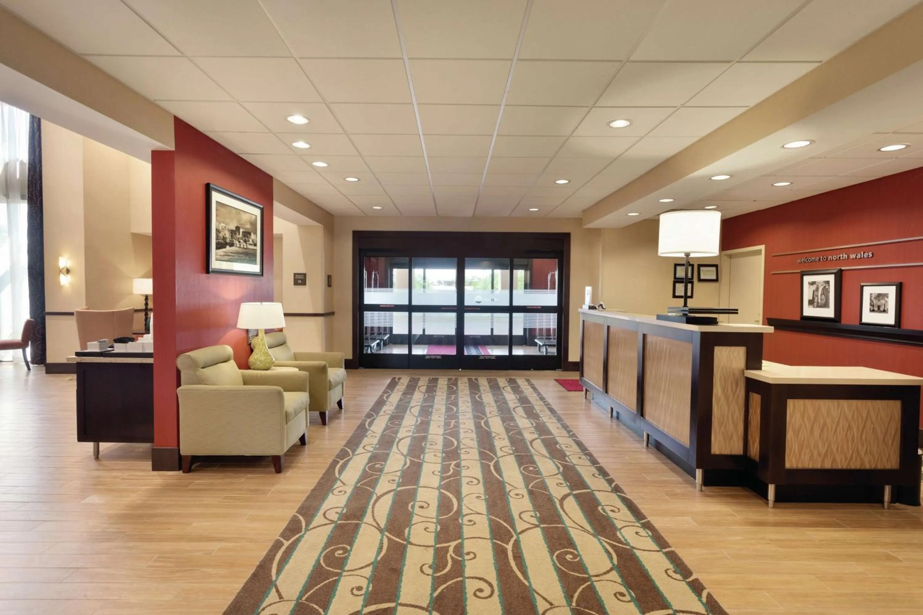 Lobby or reception in Hampton Inn & Suites Philadelphia Montgomeryville