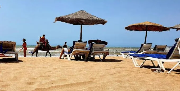 Beach in sidi kaouki ayt karoum