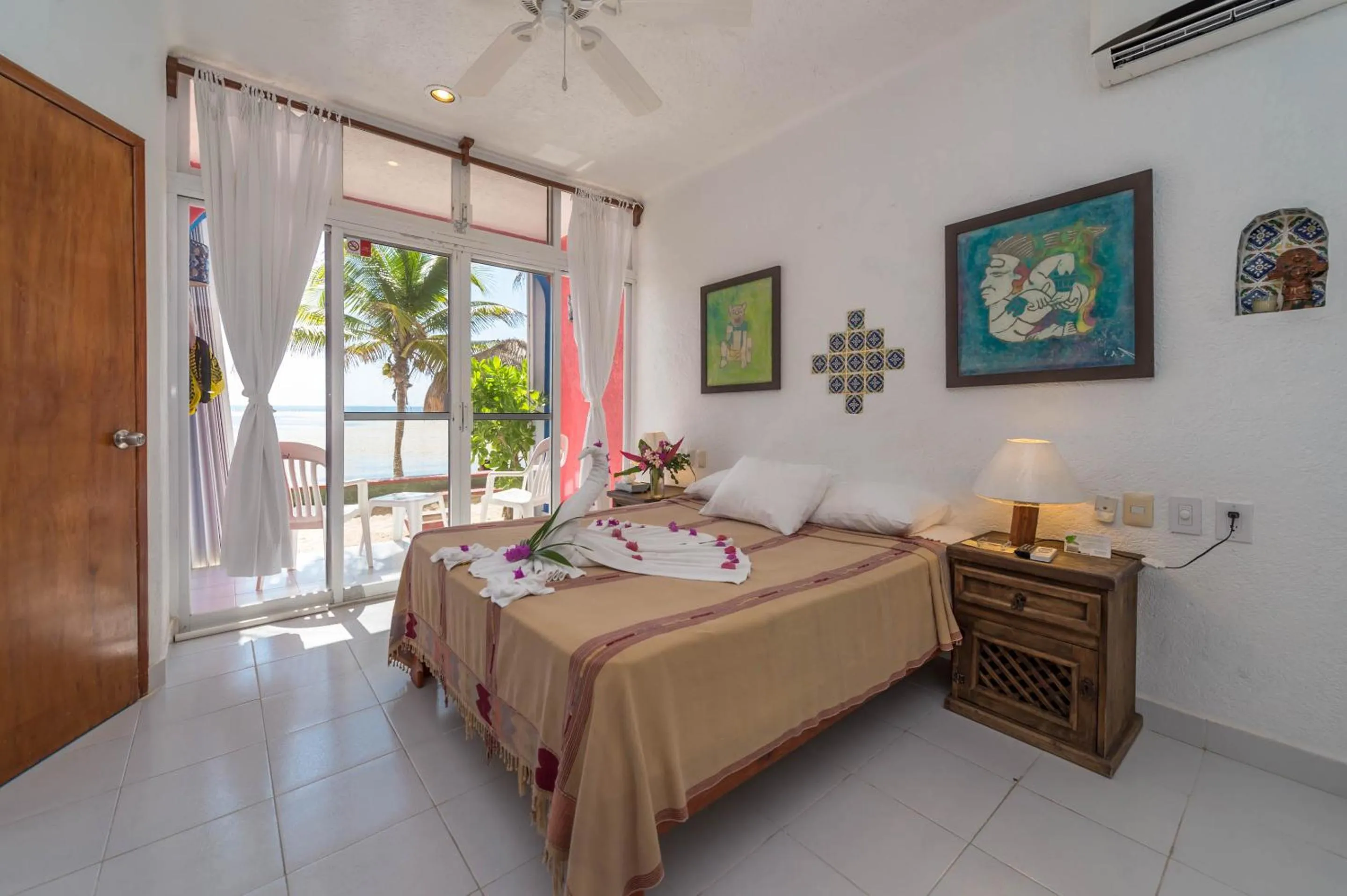 Bed in Del Sol Beachfront