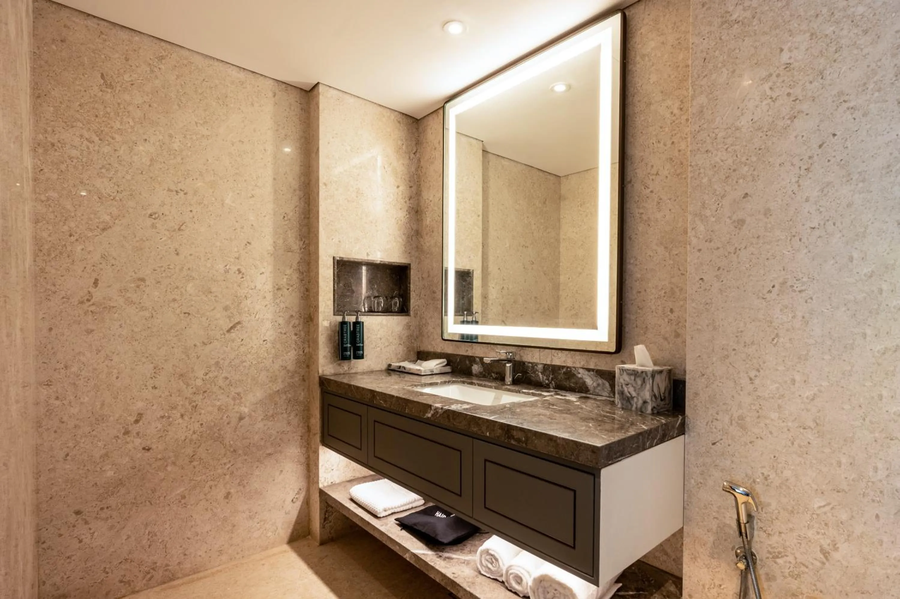 Bathroom in Doubletree By Hilton Bengaluru Whitefield