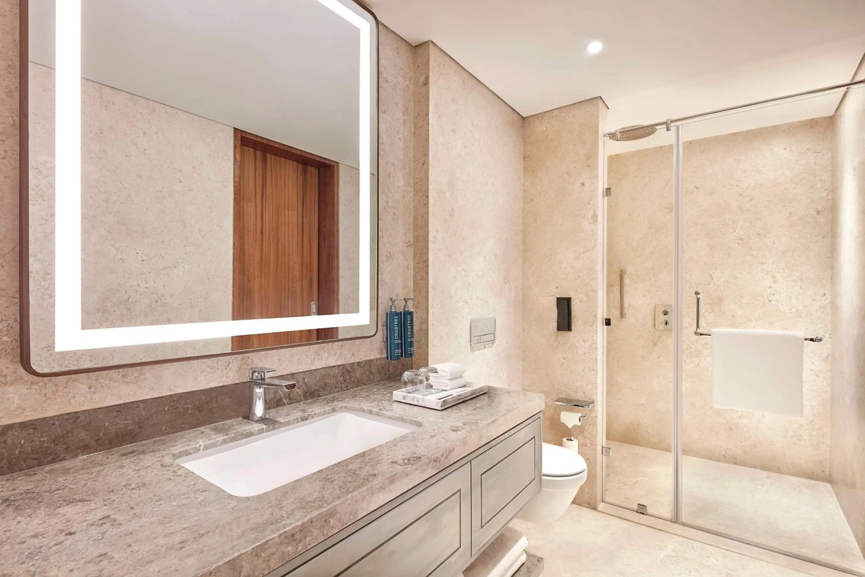 Bathroom in Doubletree By Hilton Bengaluru Whitefield