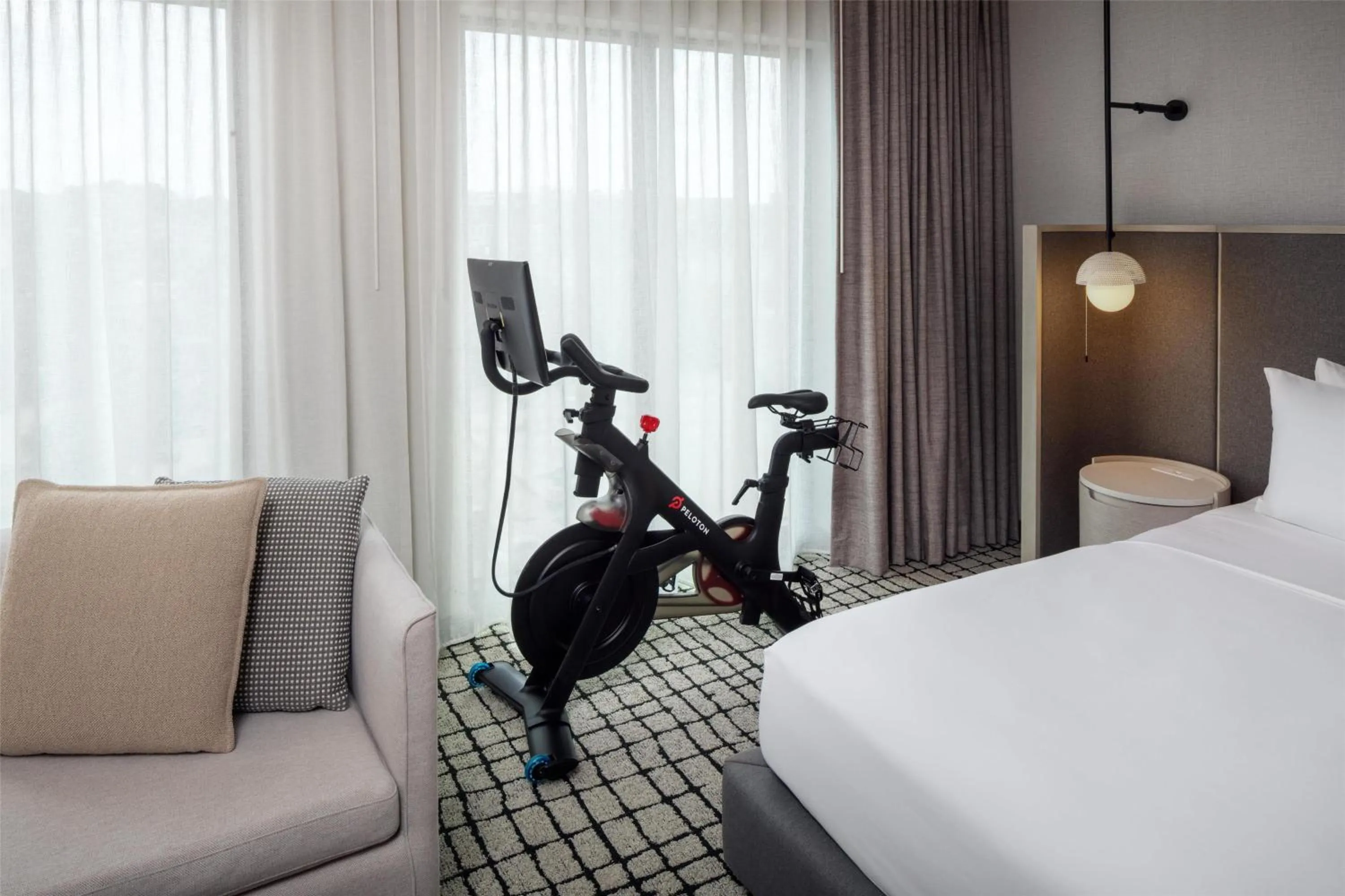 Living room in Homewood Suites By Hilton Nashville Downtown The Gulch