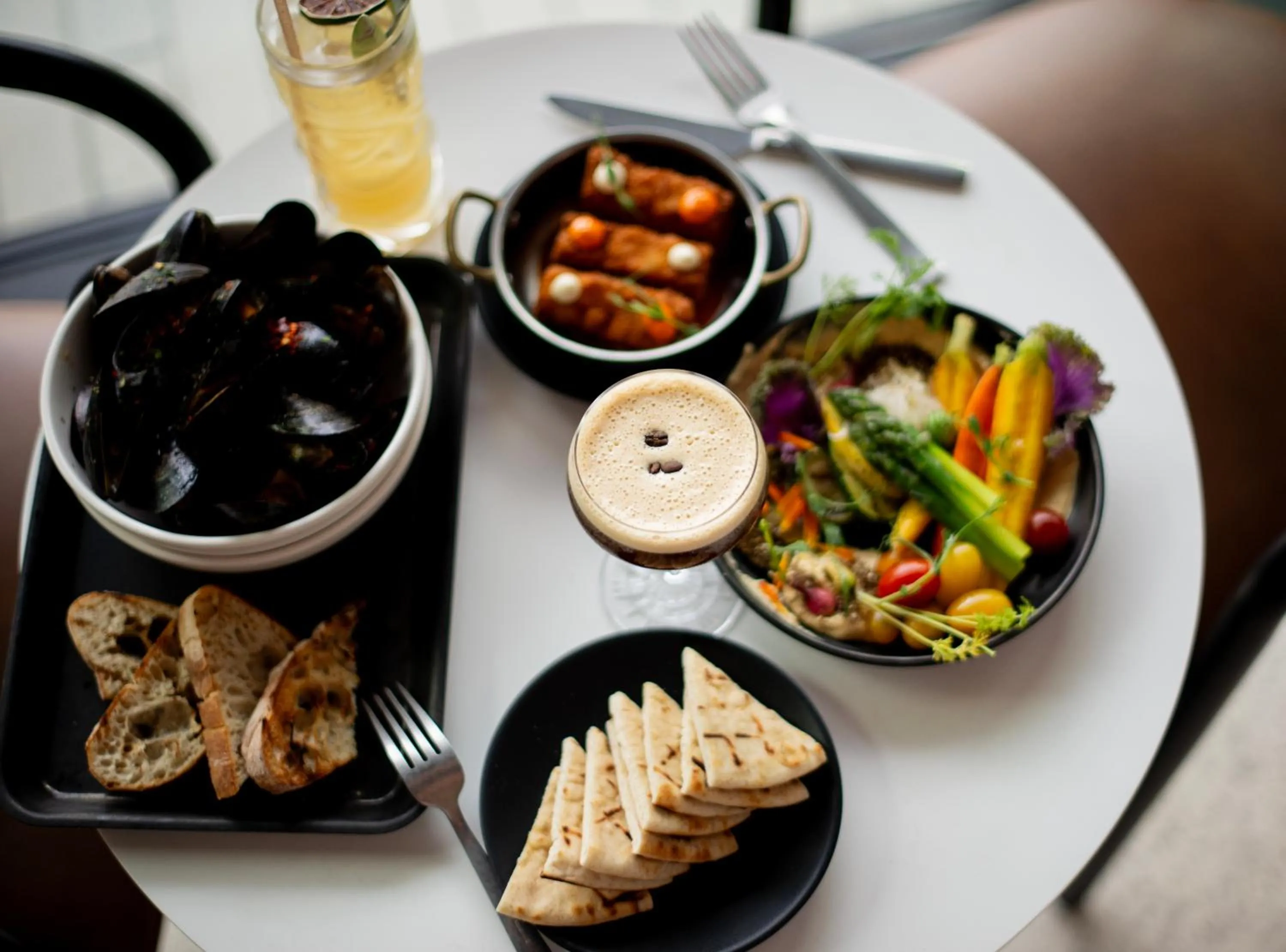 Food and drinks in Canopy By Hilton Nashville Downtown The Gulch