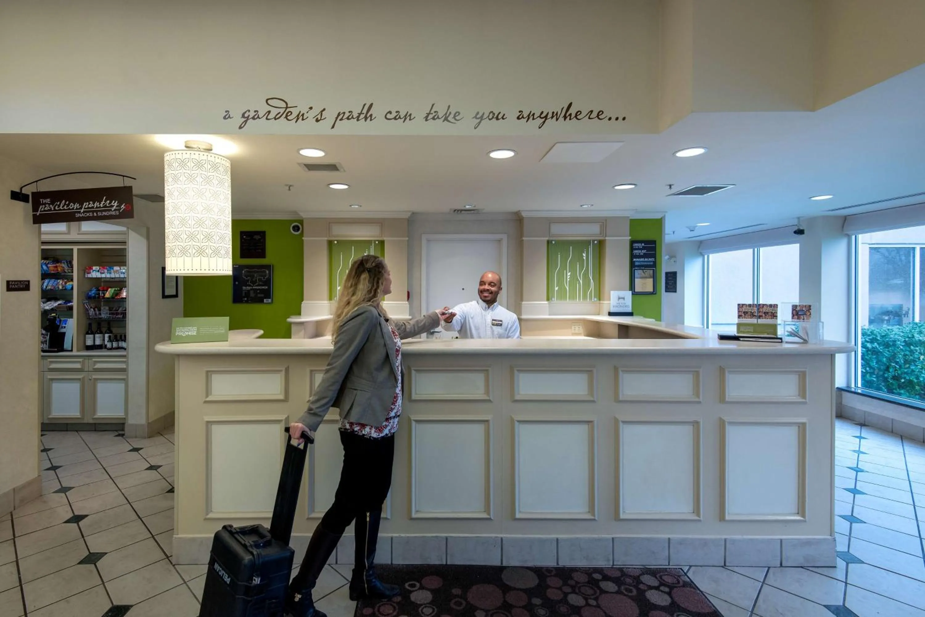 Lobby or reception in Hilton Garden Inn Owings Mills