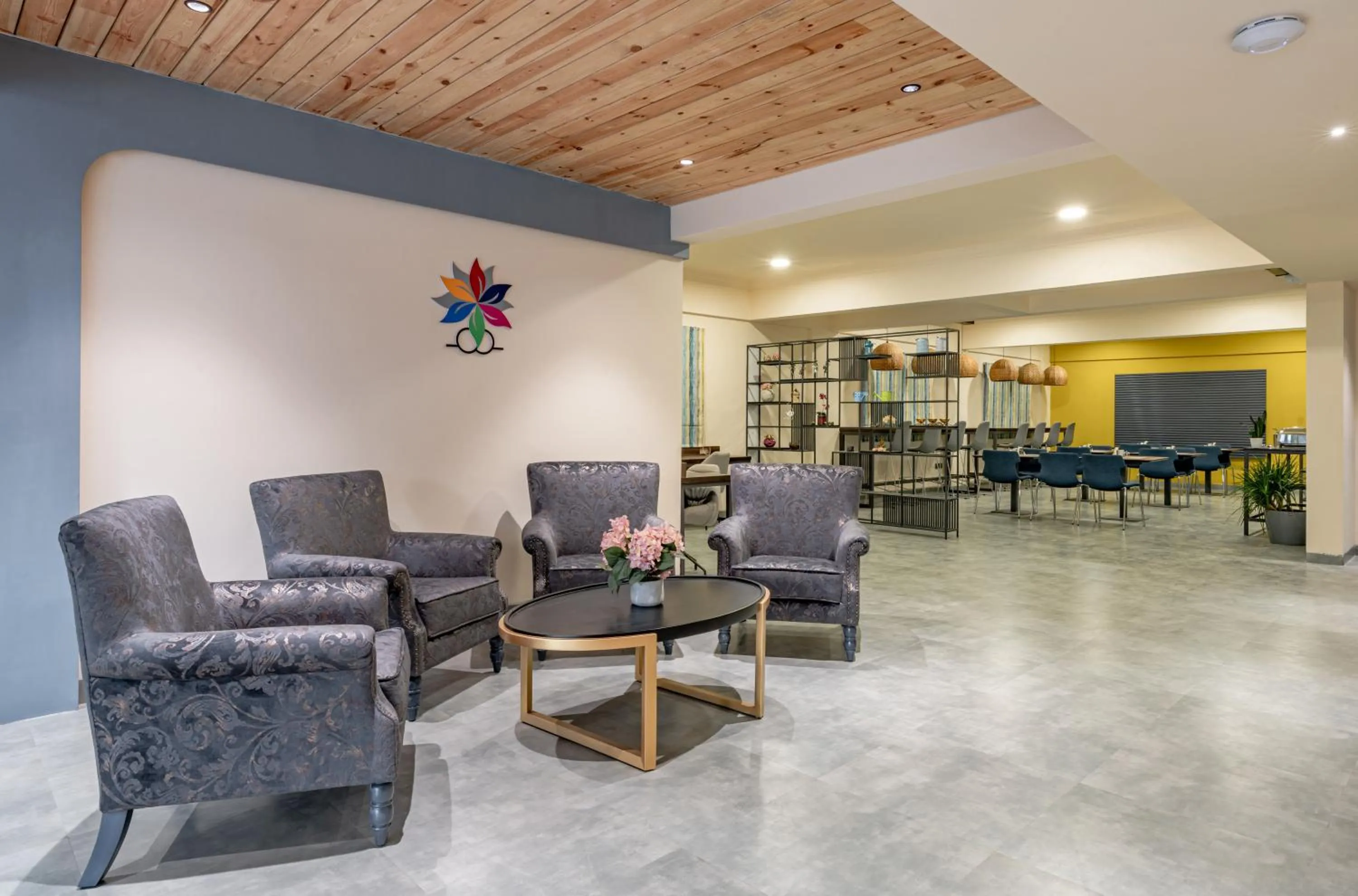 Seating area in Tea Harbour - Eco World