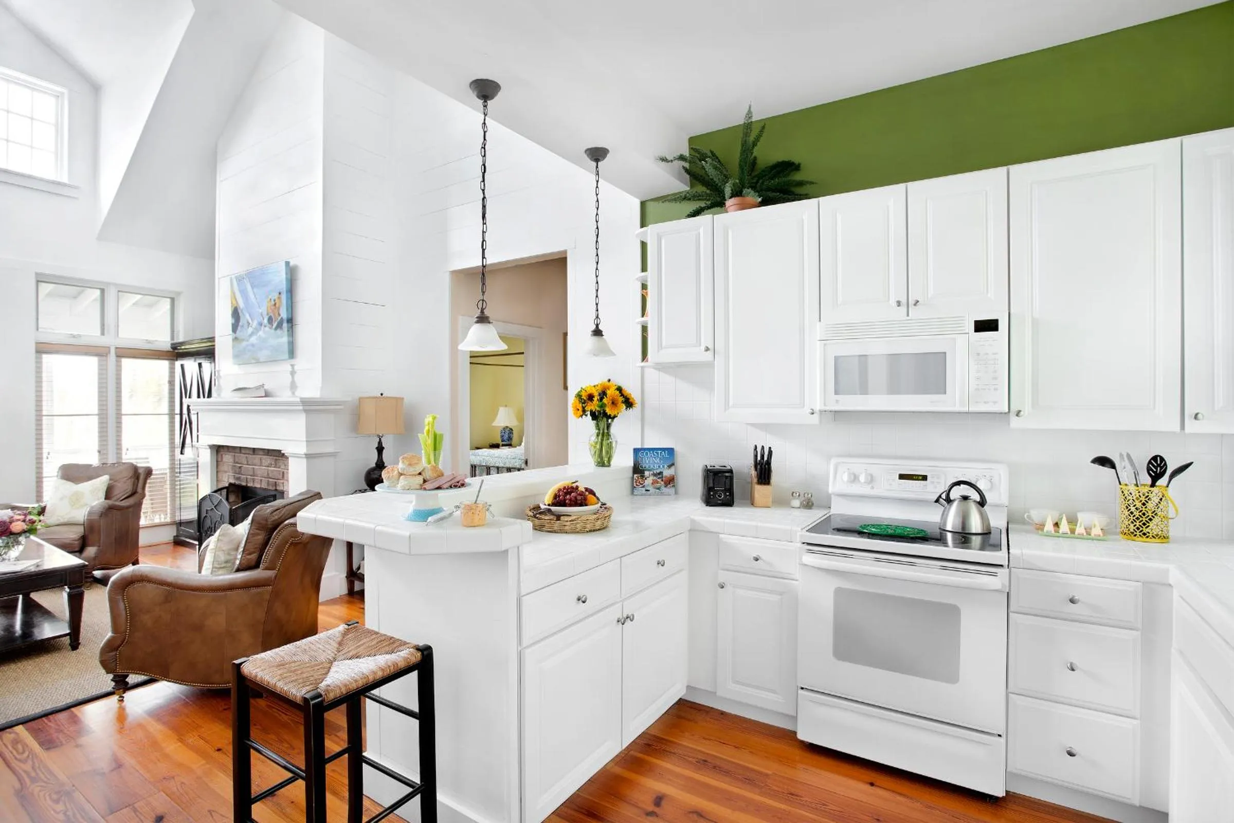 Bedroom in The Cottages on Charleston Harbor
