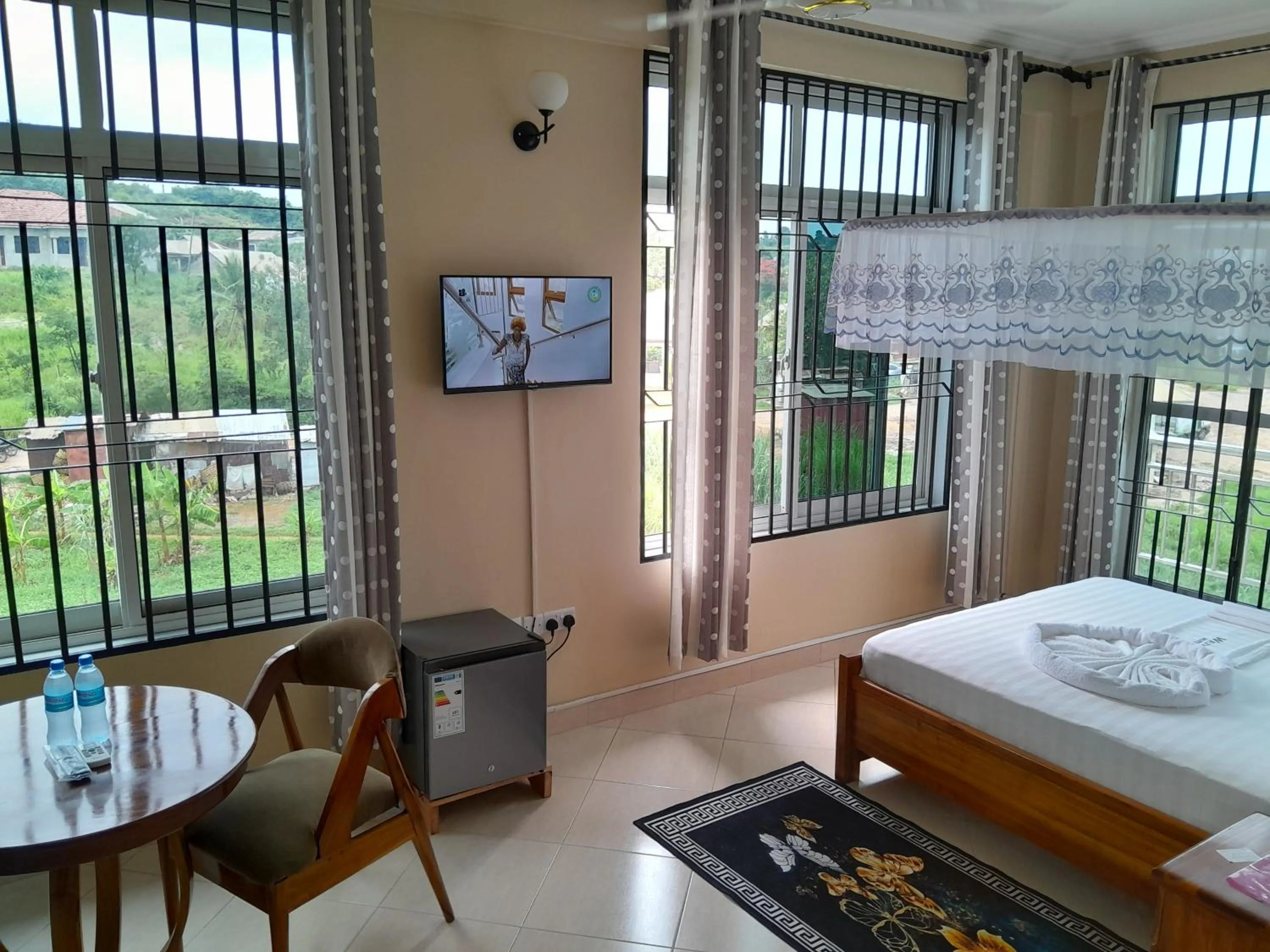 View (from property/room), Bed in WILIVINA HOTEL