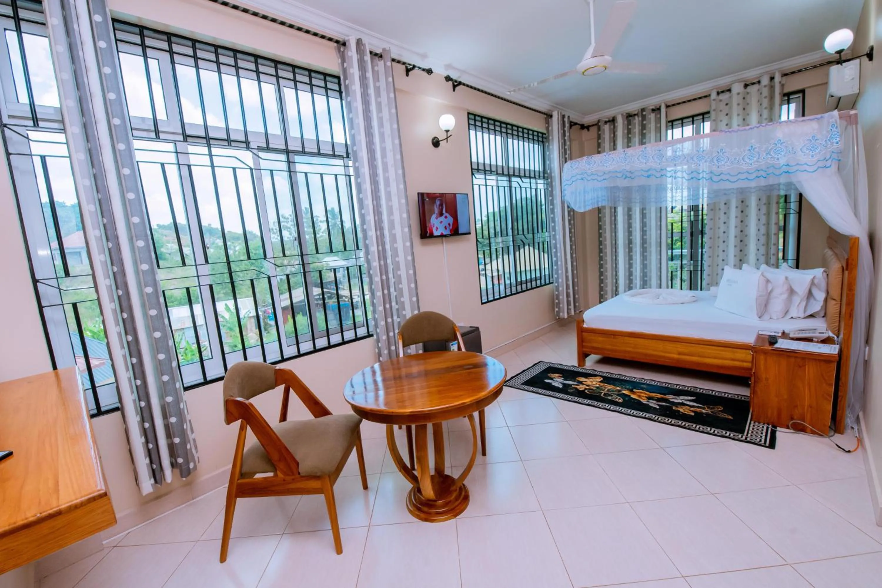 Bed in WILIVINA HOTEL