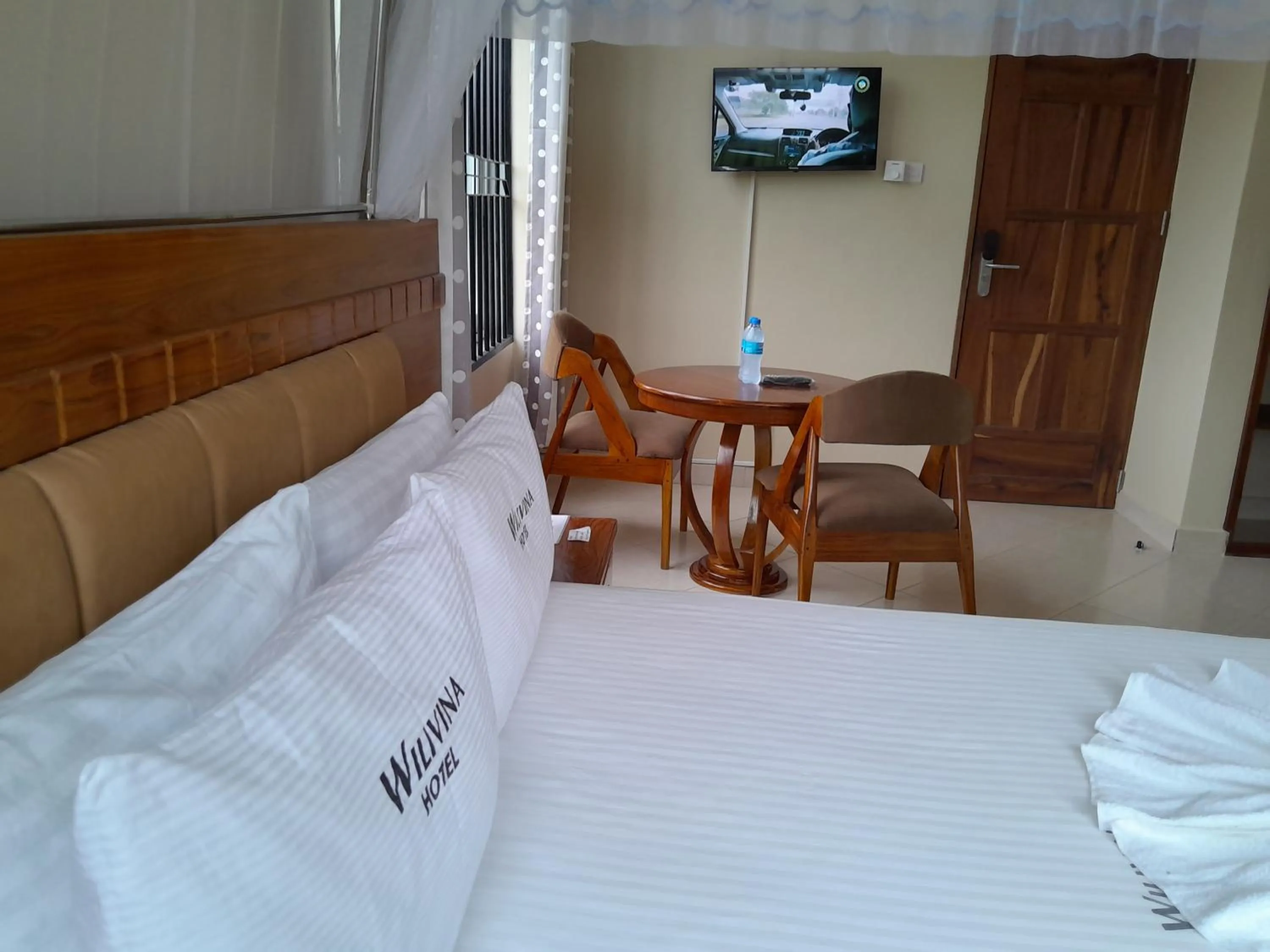 TV and multimedia, Bed in WILIVINA HOTEL