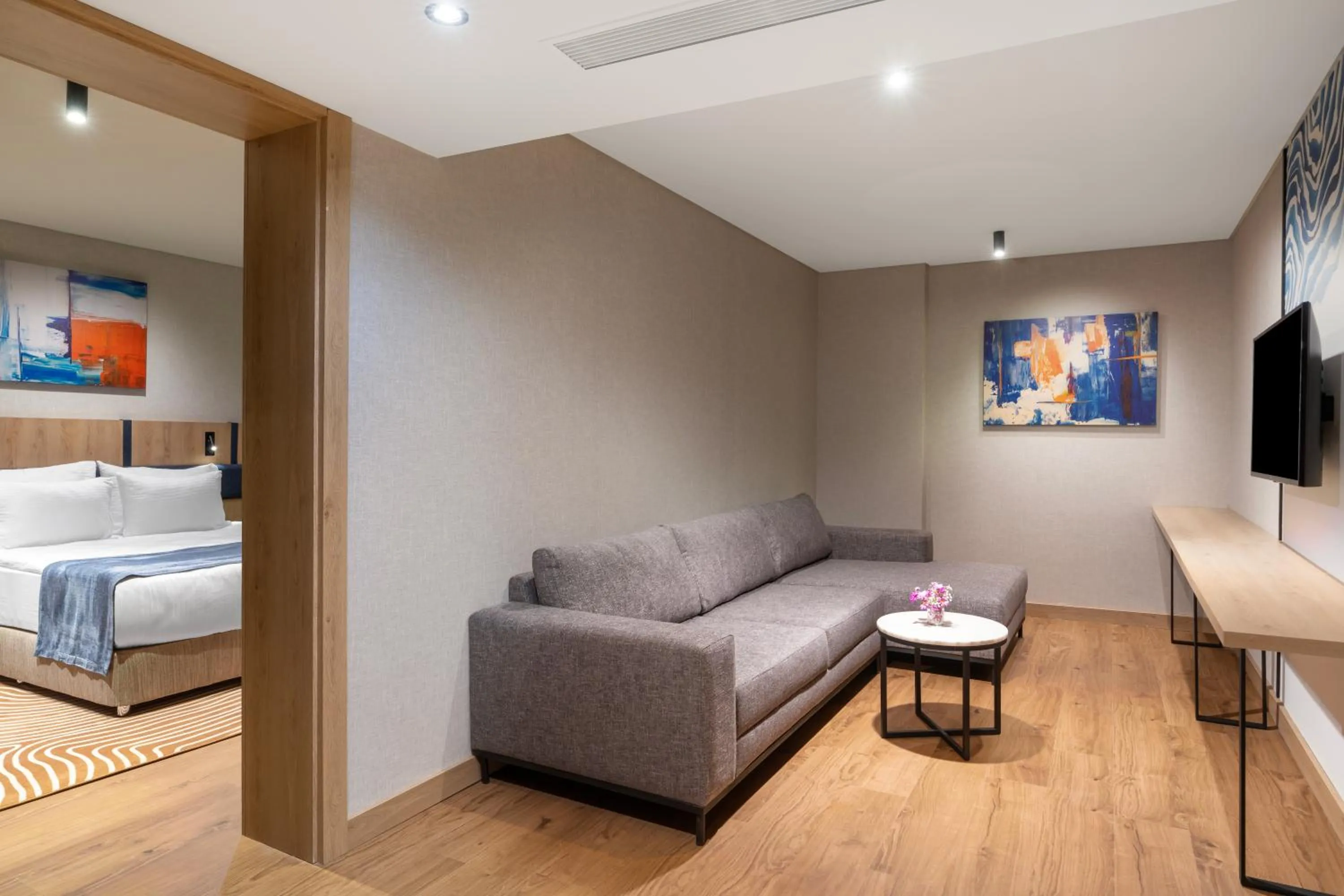 Living room, Bed in Elite World Kuşadası