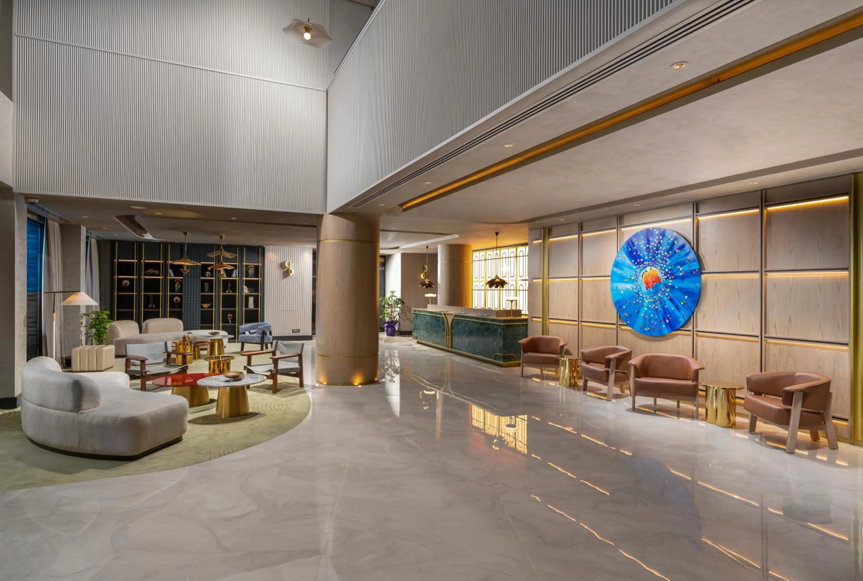 Lobby or reception in Elite World Kuşadası