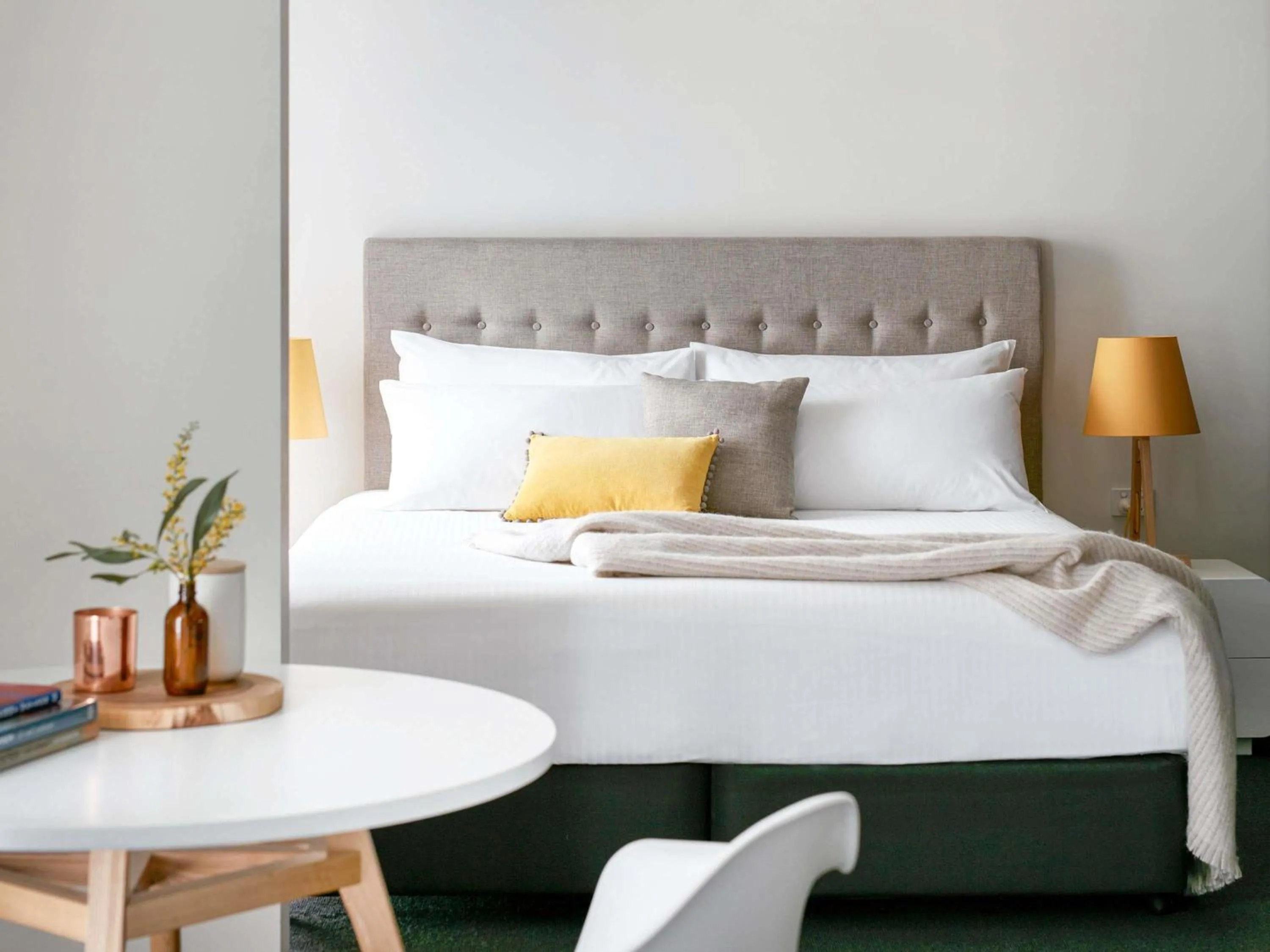 Bedroom, Bed in Art Series - The Watson