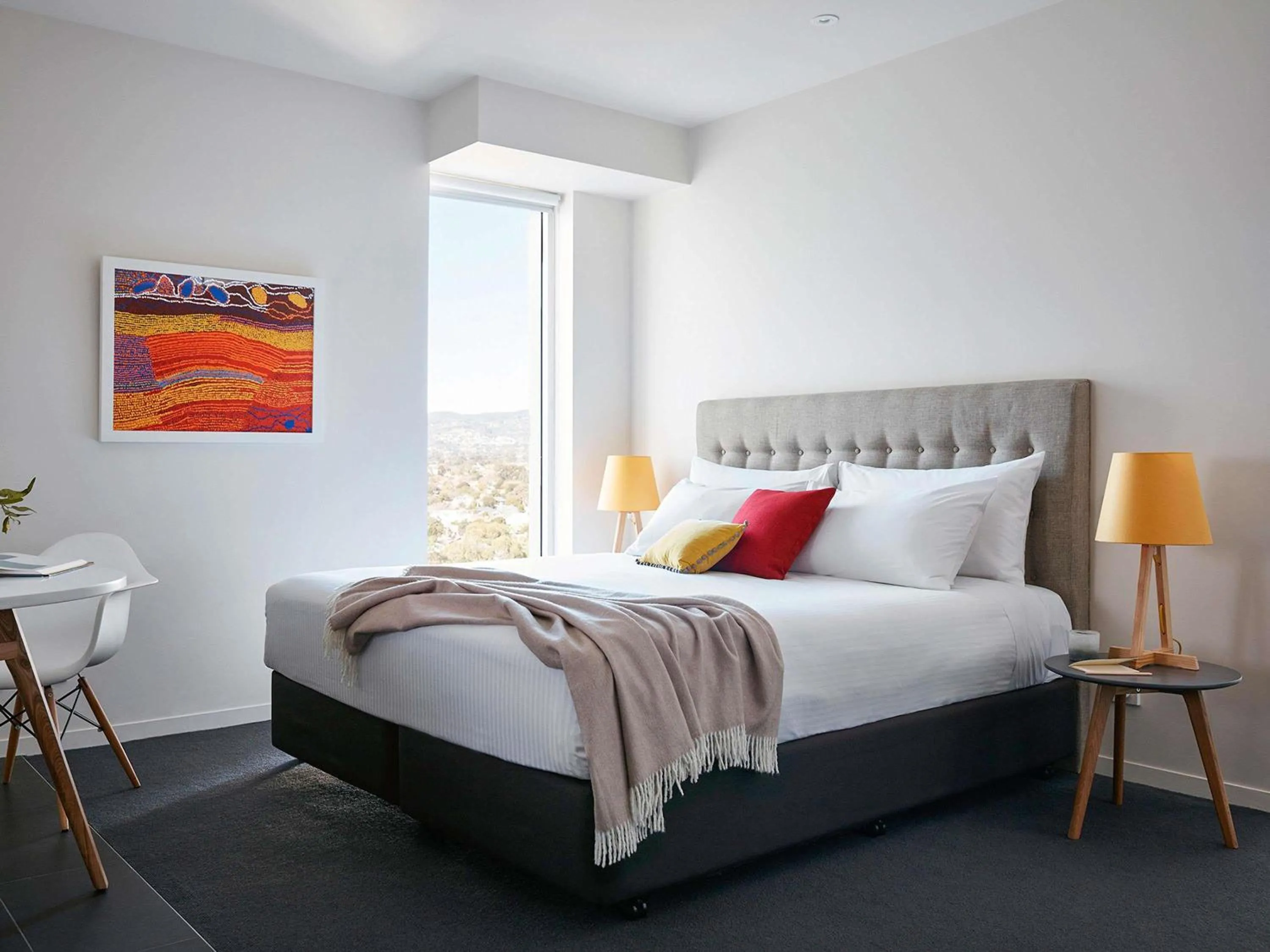 Bedroom, Bed in Art Series - The Watson