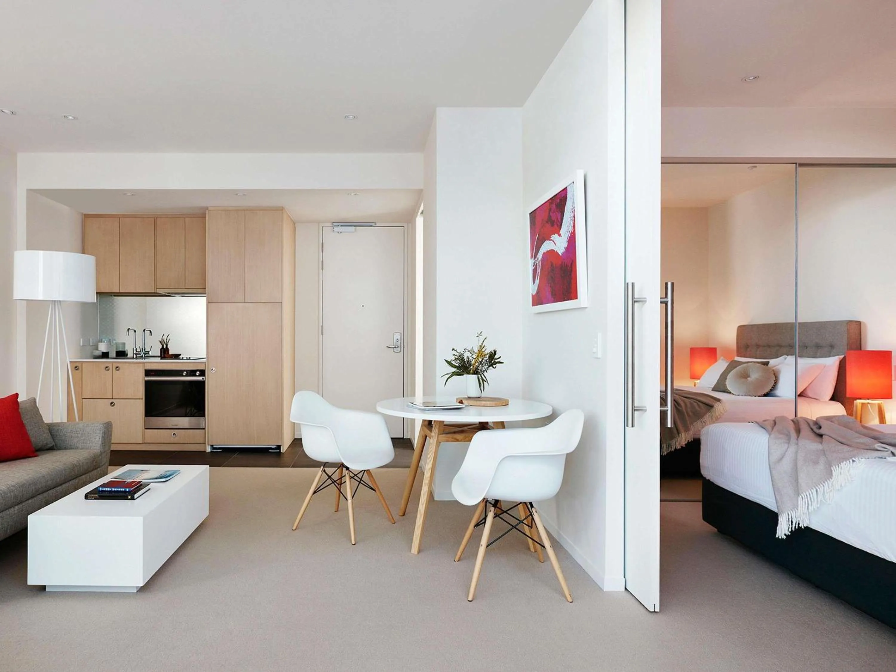 Bedroom, Bed in Art Series - The Watson