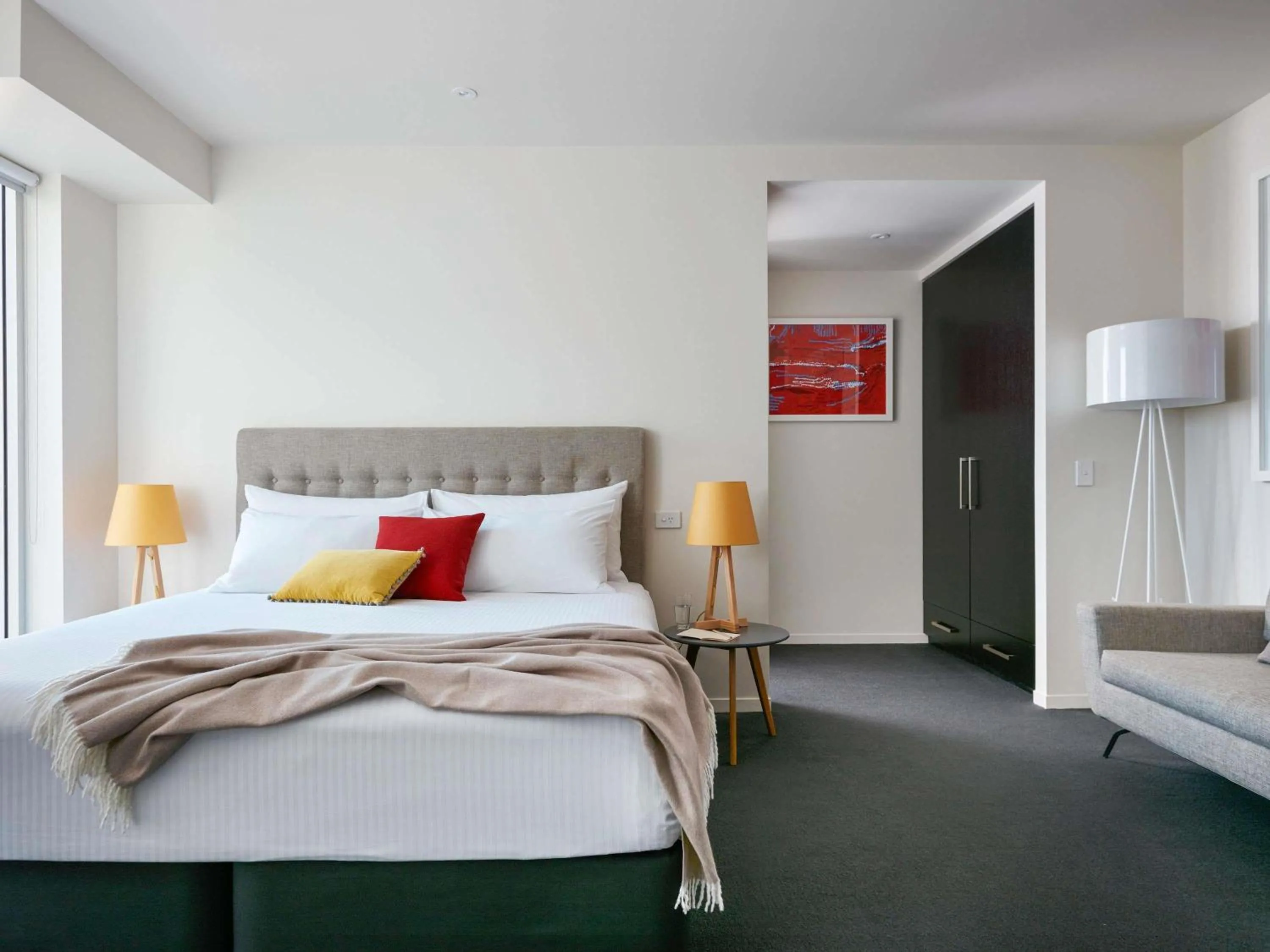 Bedroom, Bed in Art Series - The Watson