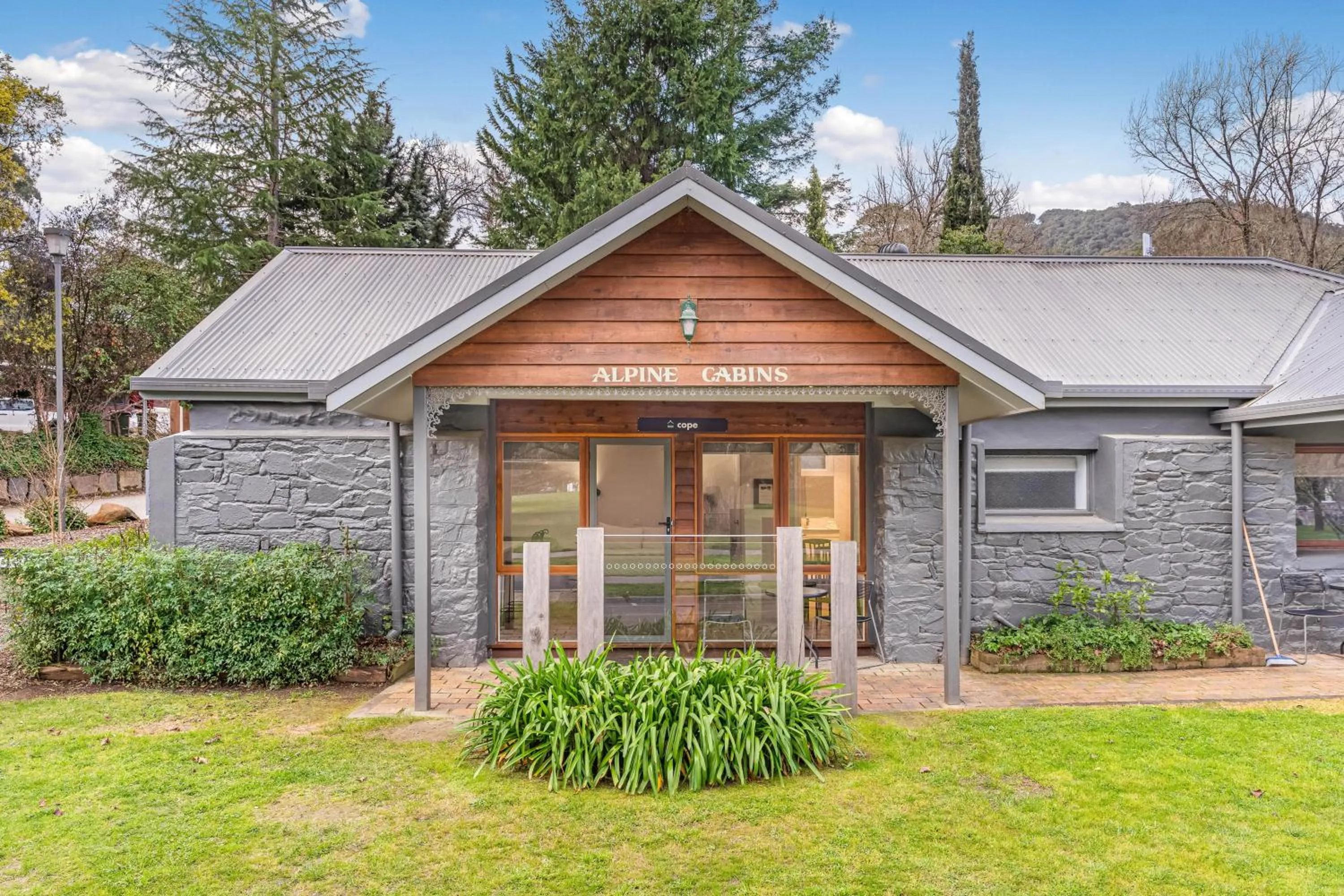 Property building in BIG4 Tasman Holiday Parks - Bright