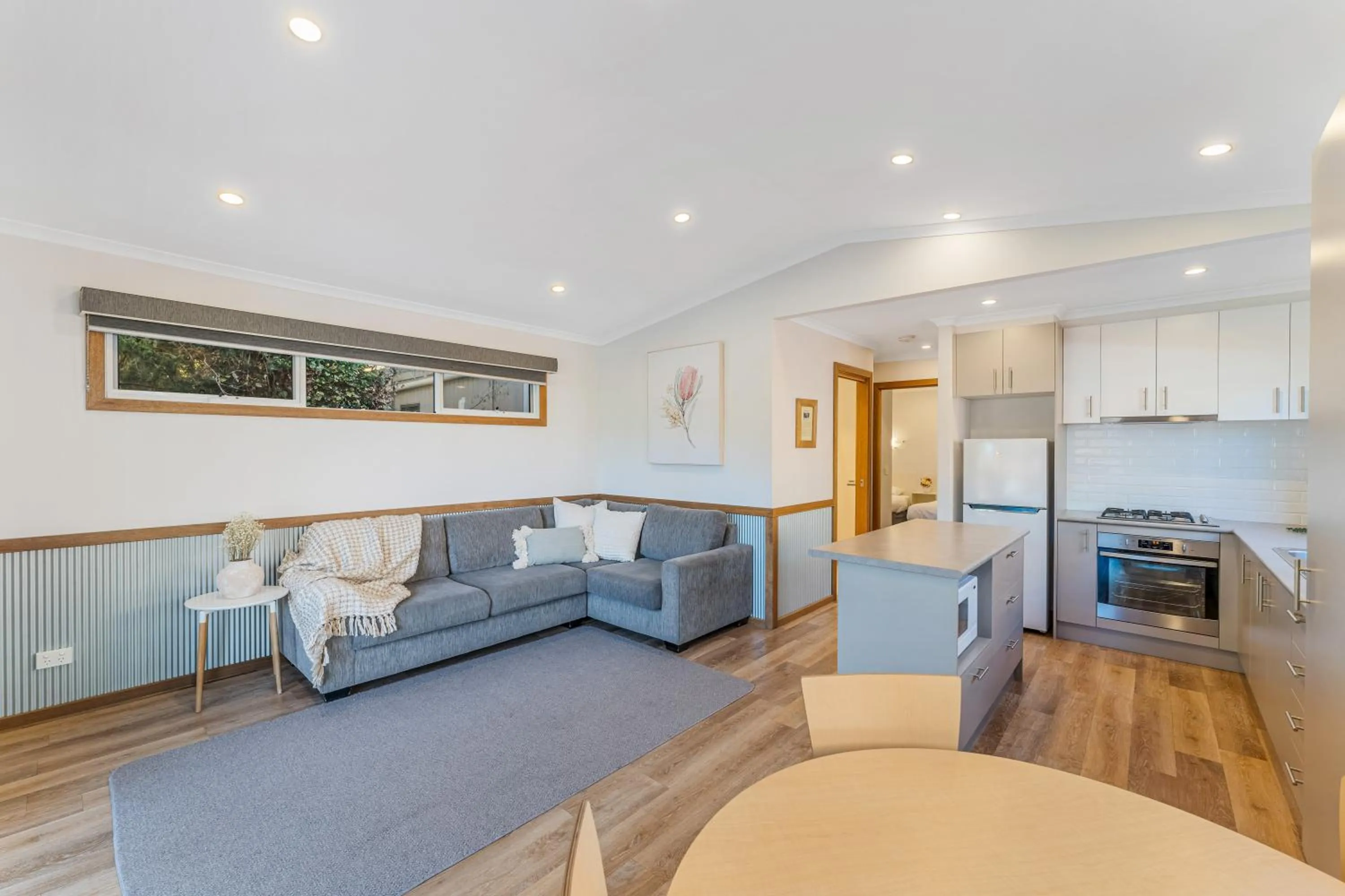 Living room in BIG4 Tasman Holiday Parks - Bright