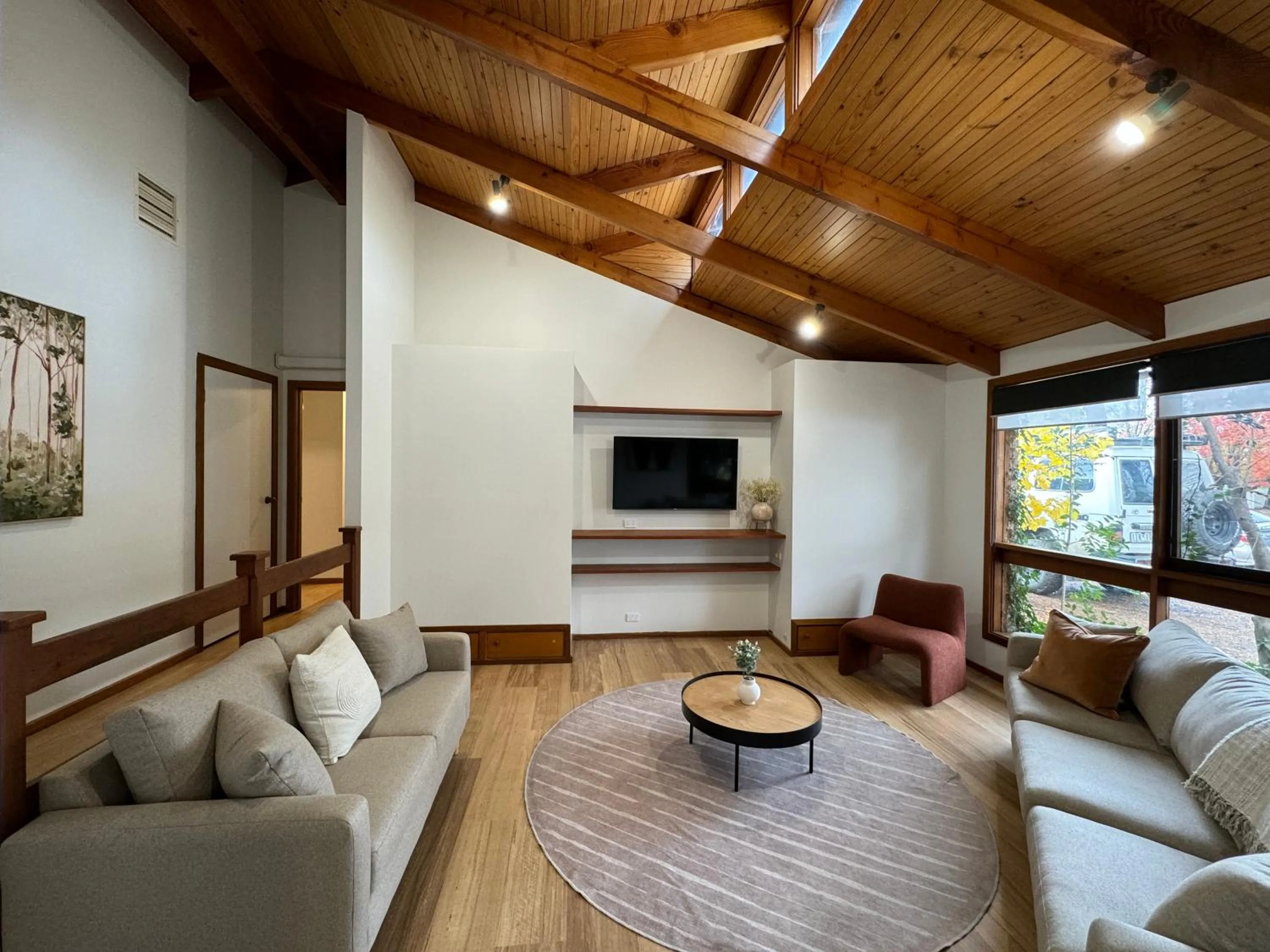 Living room in BIG4 Tasman Holiday Parks - Bright