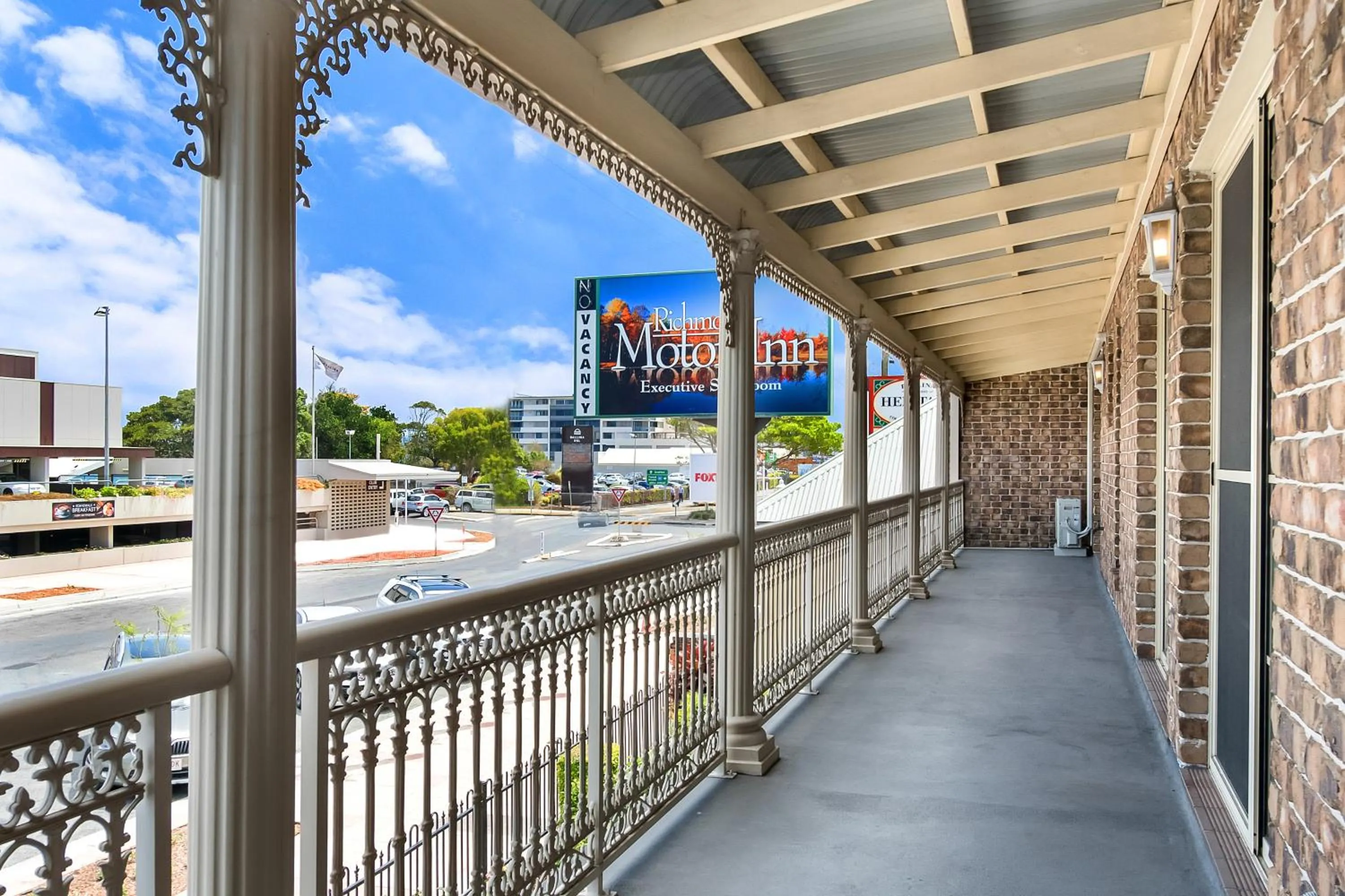 Balcony/Terrace in Richmond Motor Inn