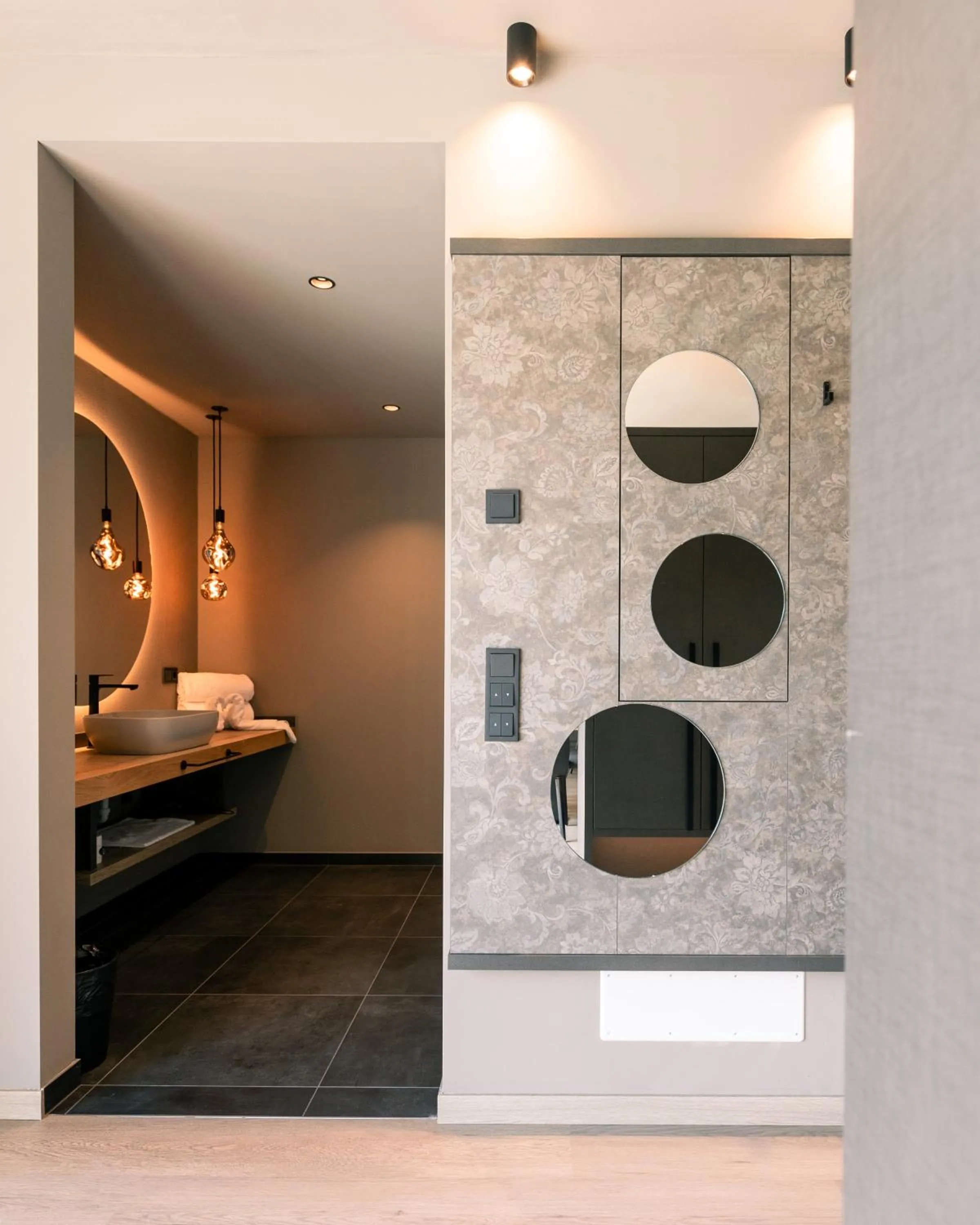 Bathroom in Belia Lofts - ADULTS ONLY - Apartments