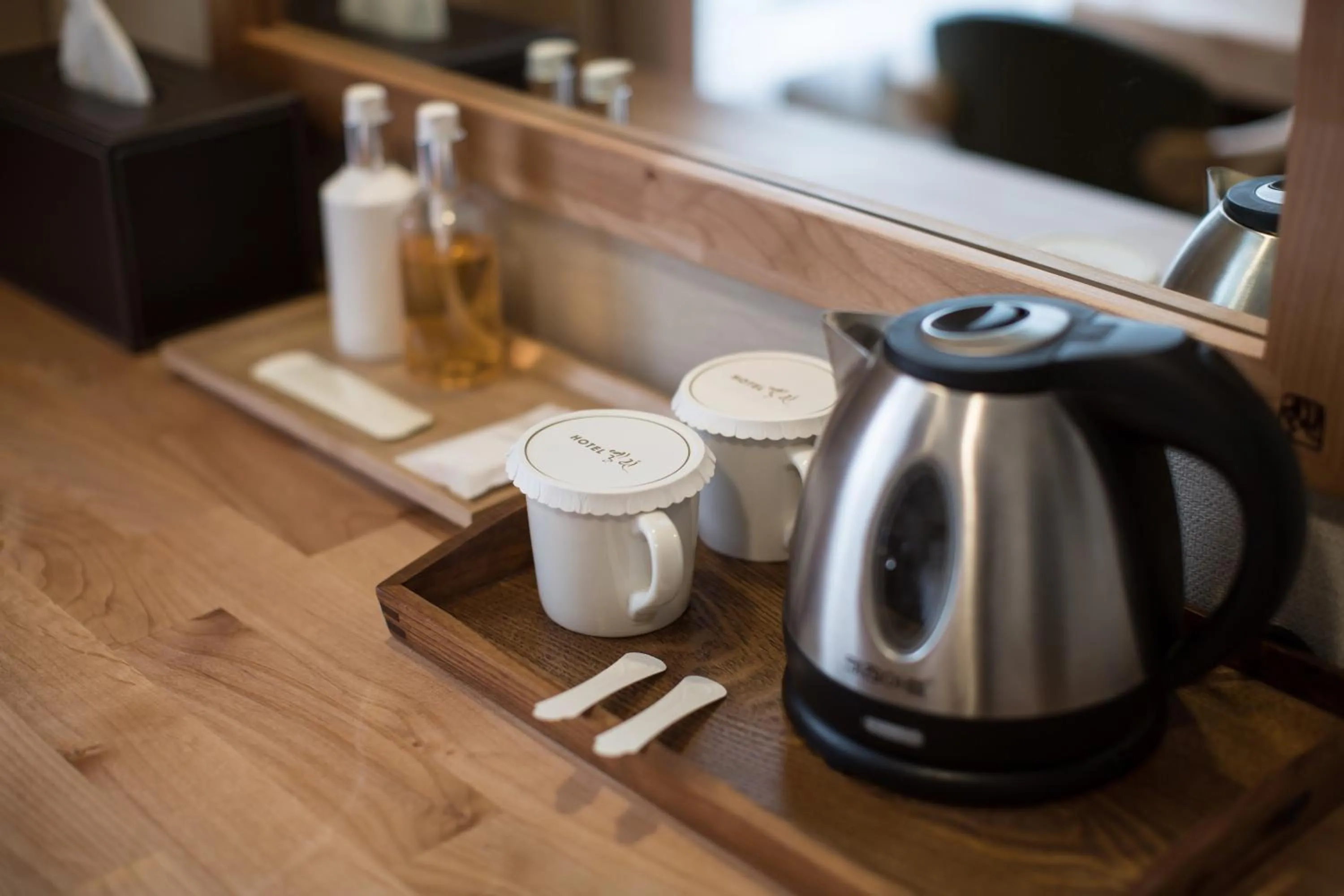 Coffee/tea facilities in Elin Hotel
