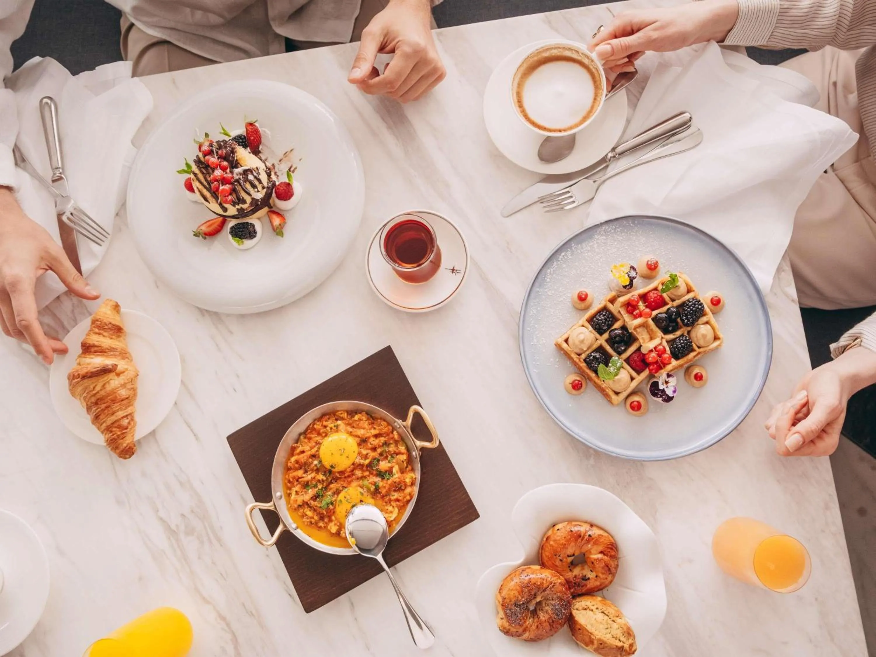 Breakfast in Raffles Istanbul