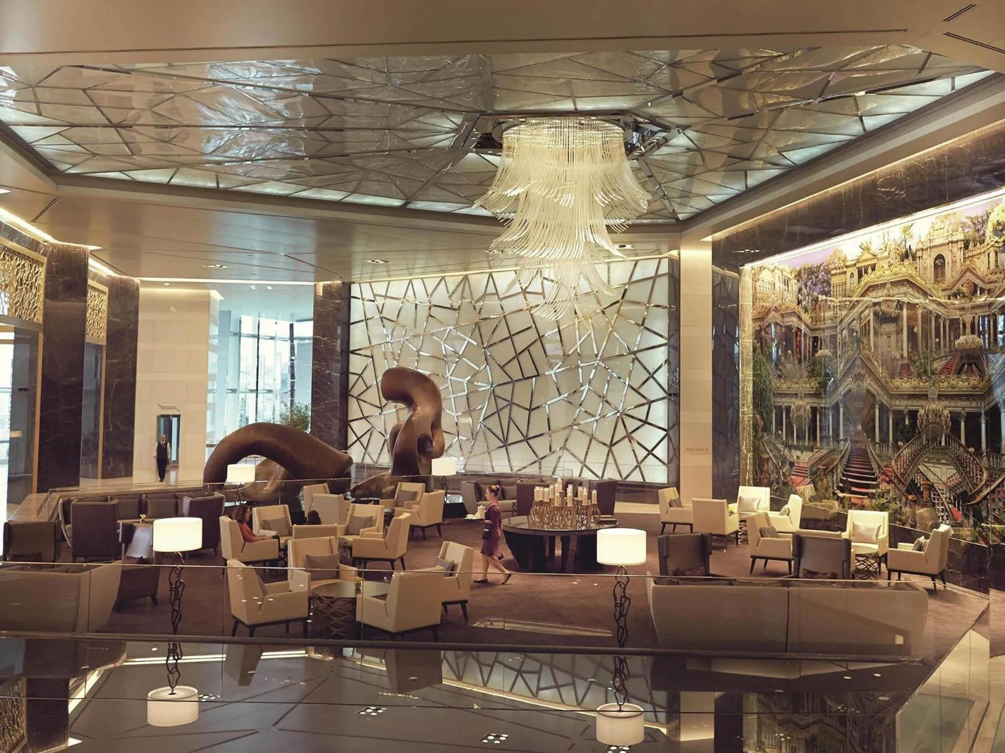 Lounge or bar in Raffles Istanbul