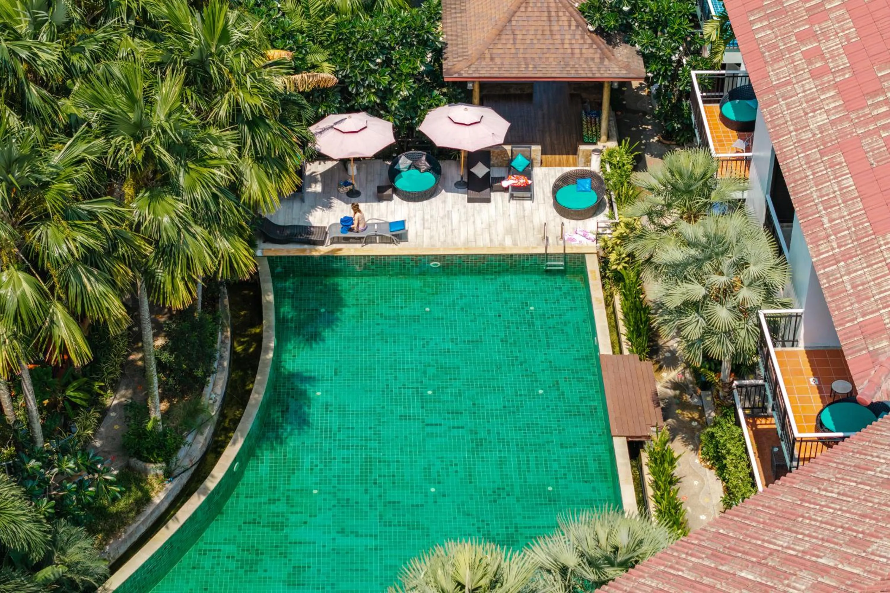 Swimming pool in Coco Retreat Phuket Resort and Spa - SHA Plus