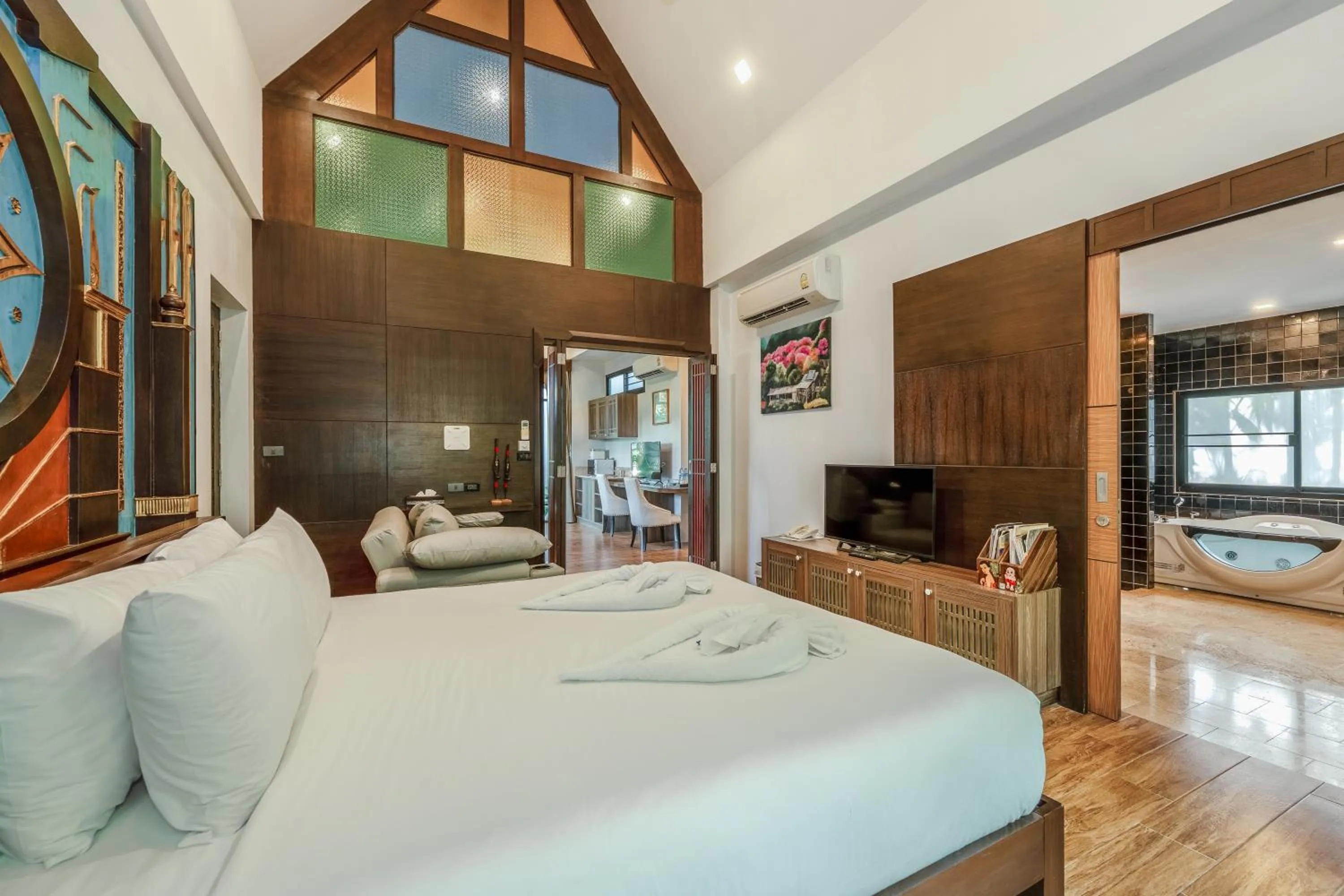 Bed in Coco Retreat Phuket Resort and Spa - SHA Plus