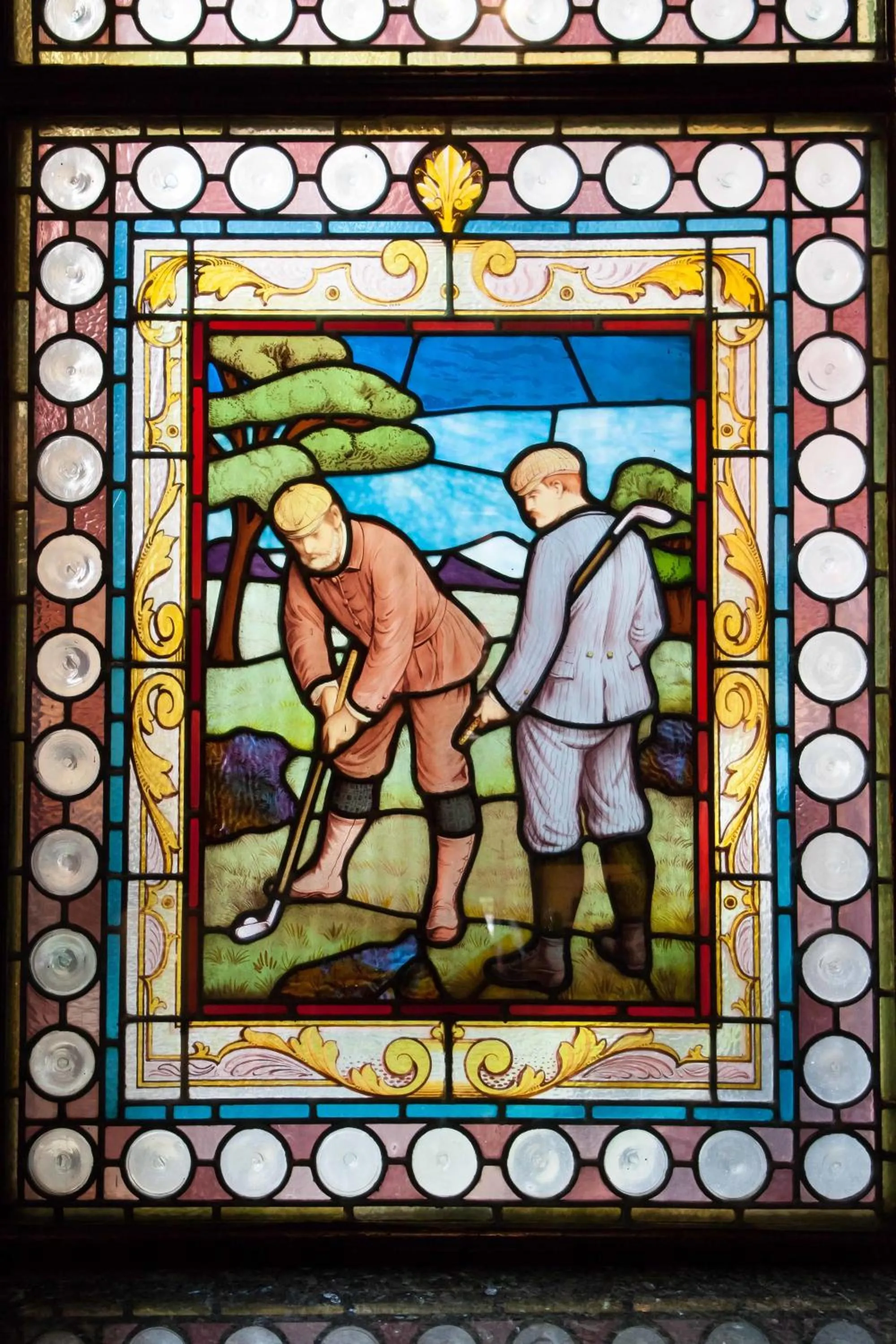 Decorative detail in Braid Hills Hotel